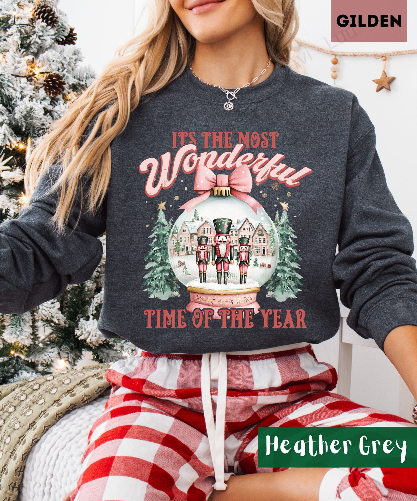 It's the most wonderful time nutcracker | Gilden Unisex Sweatshirt