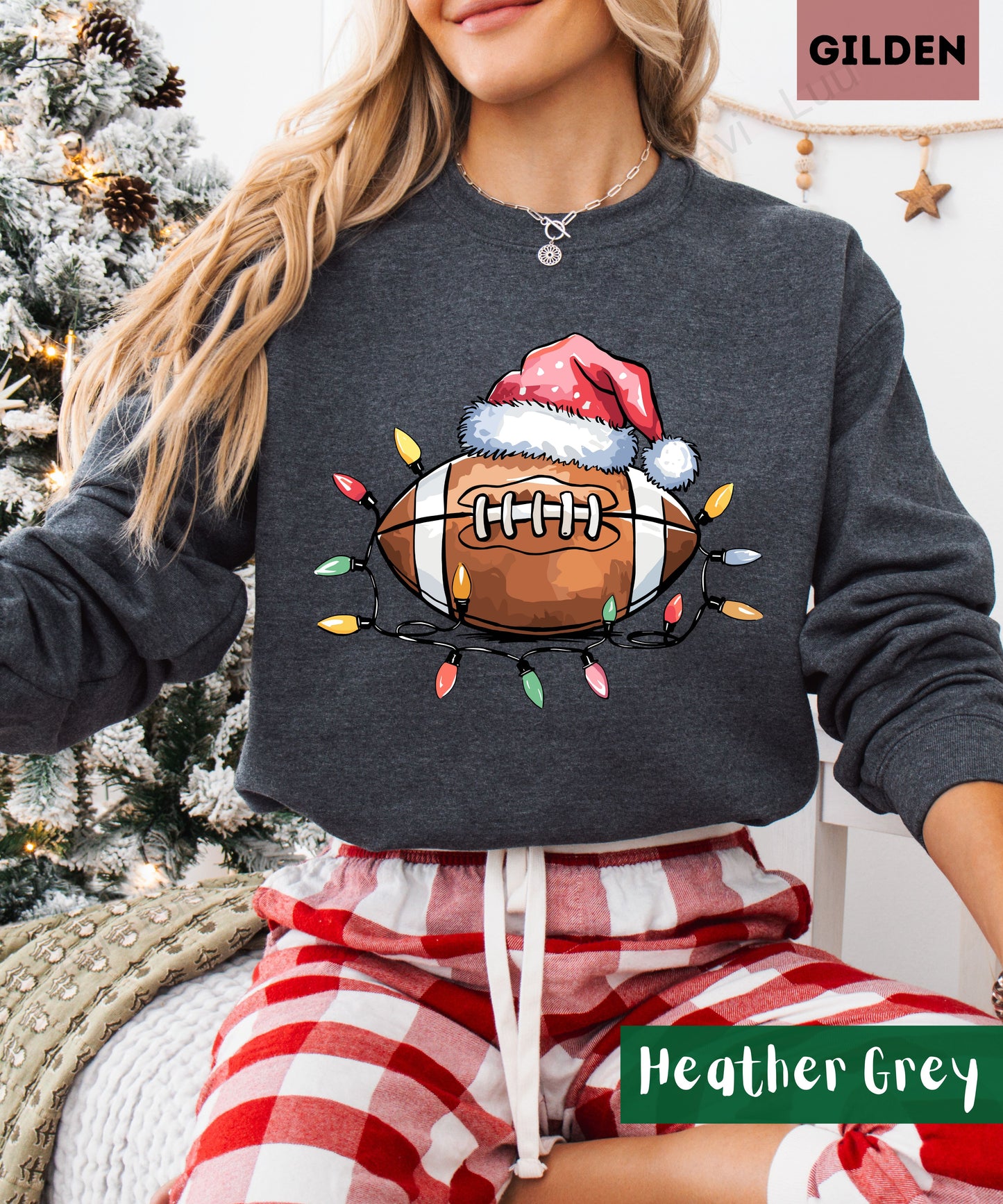 Football Santa | Gilden Unisex Sweatshirt