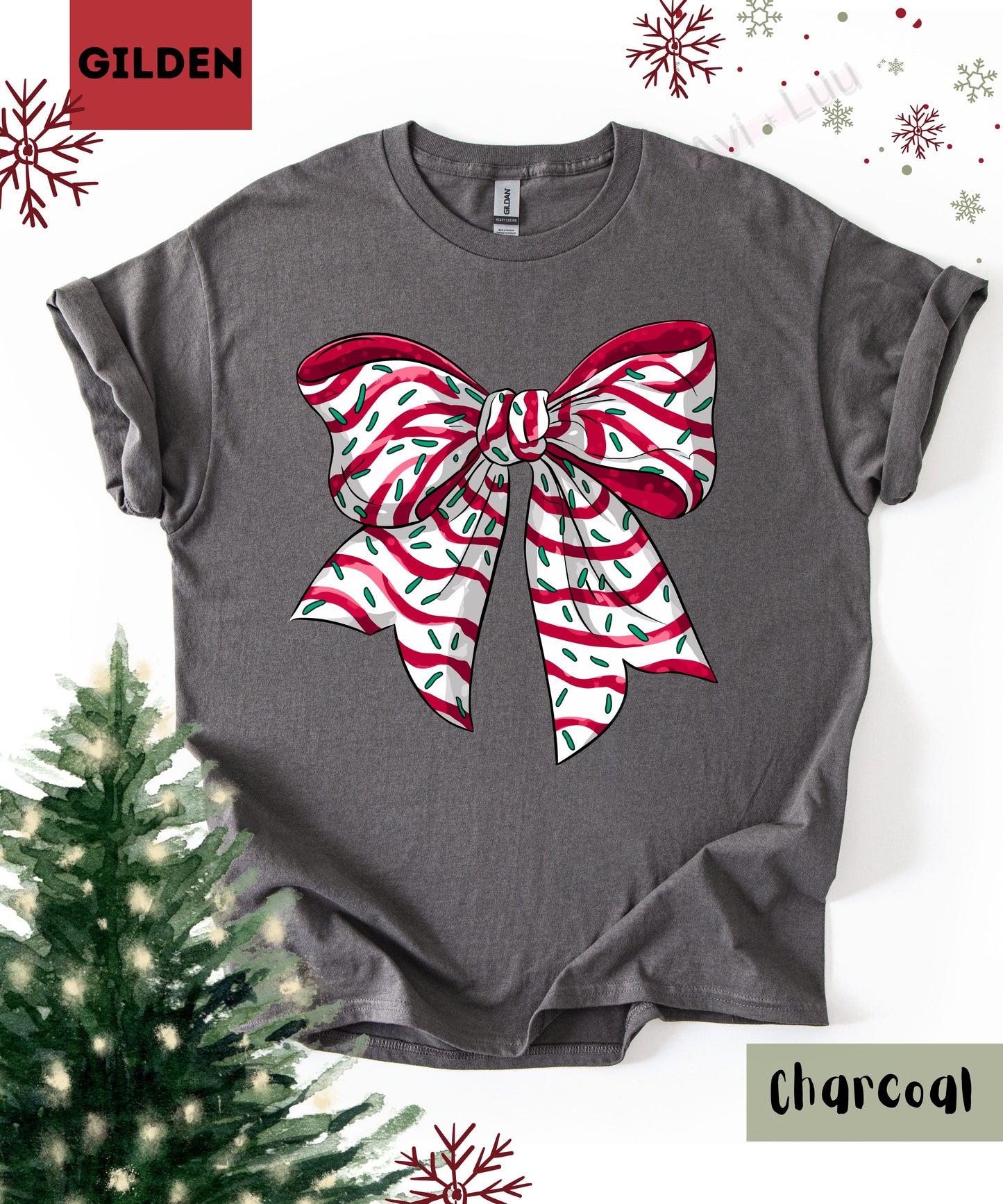 Cake Bow | Gilden Unisex T-Shirt