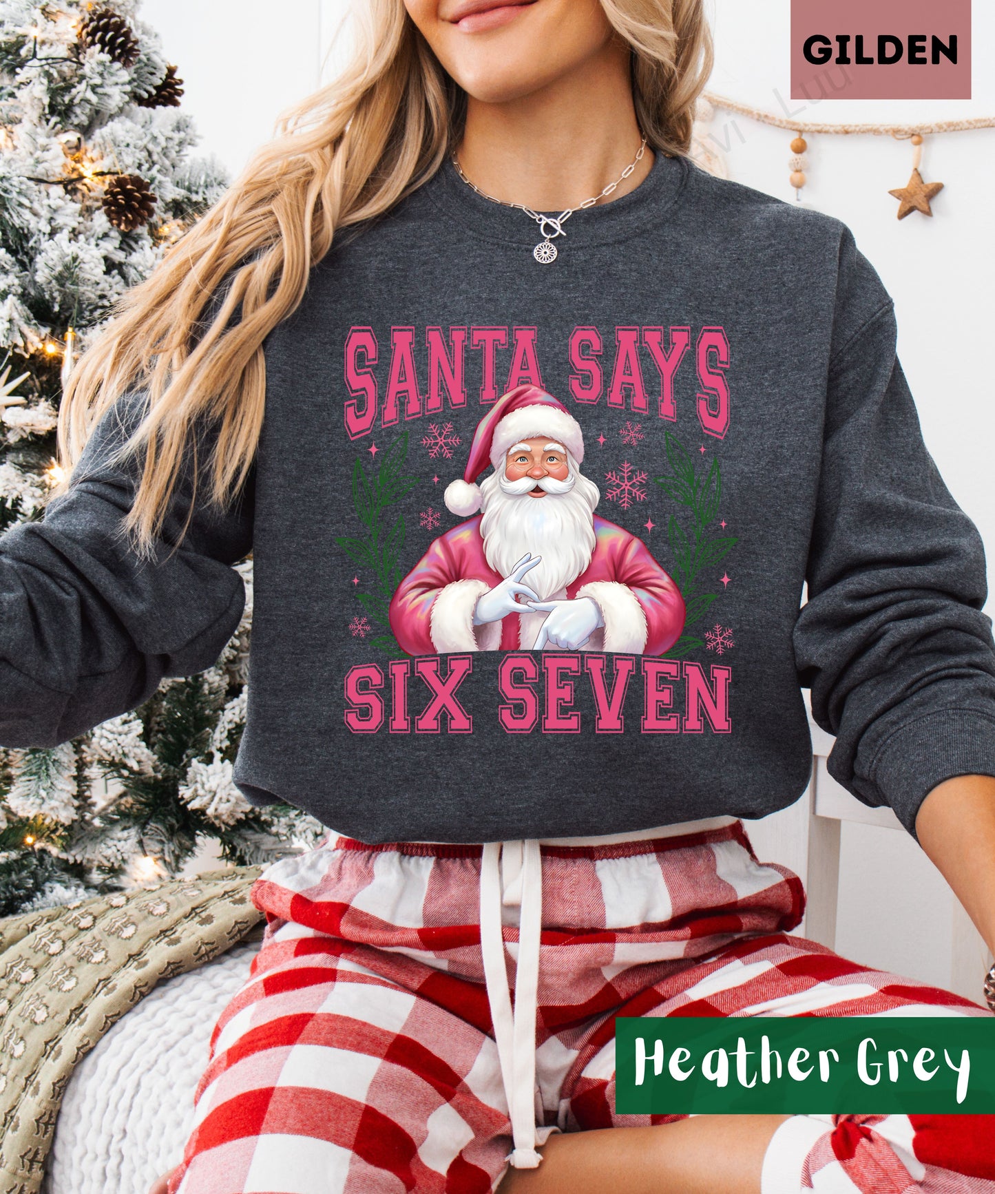 Santa 67  | Gilden Unisex Sweatshirt