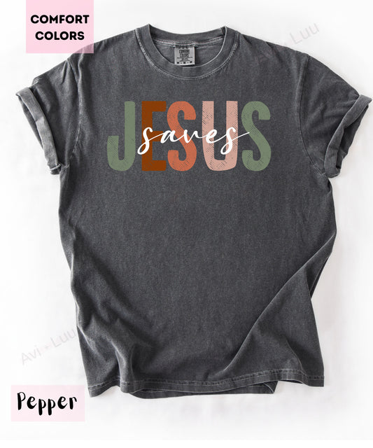 Jesus Saves | Comfort Colors Unisex T-Shirt