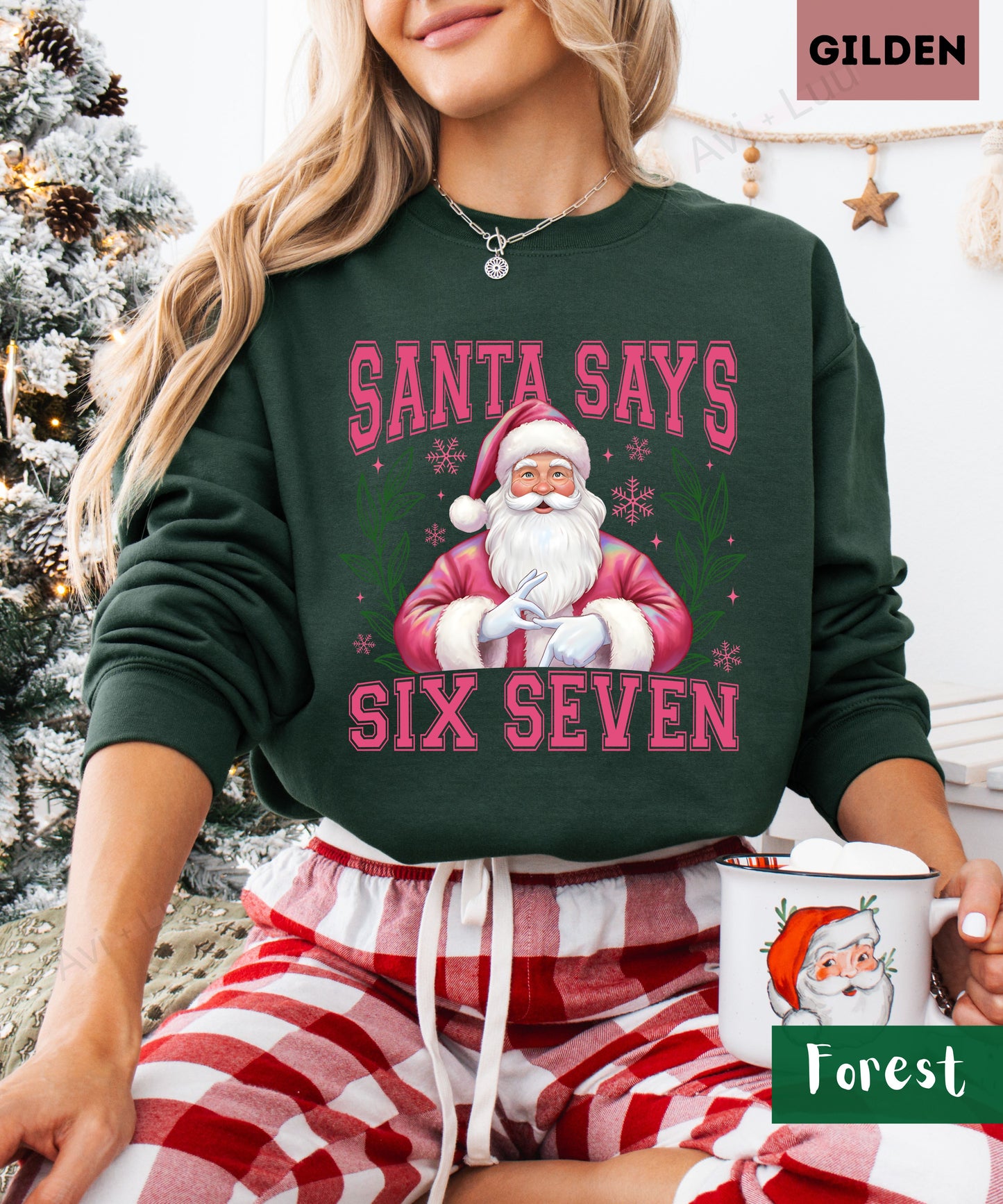 Santa 67  | Gilden Unisex Sweatshirt