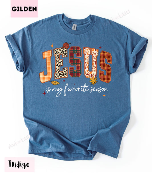 Jesus Is My Favorite Season | Gilden Unisex T-Shirt