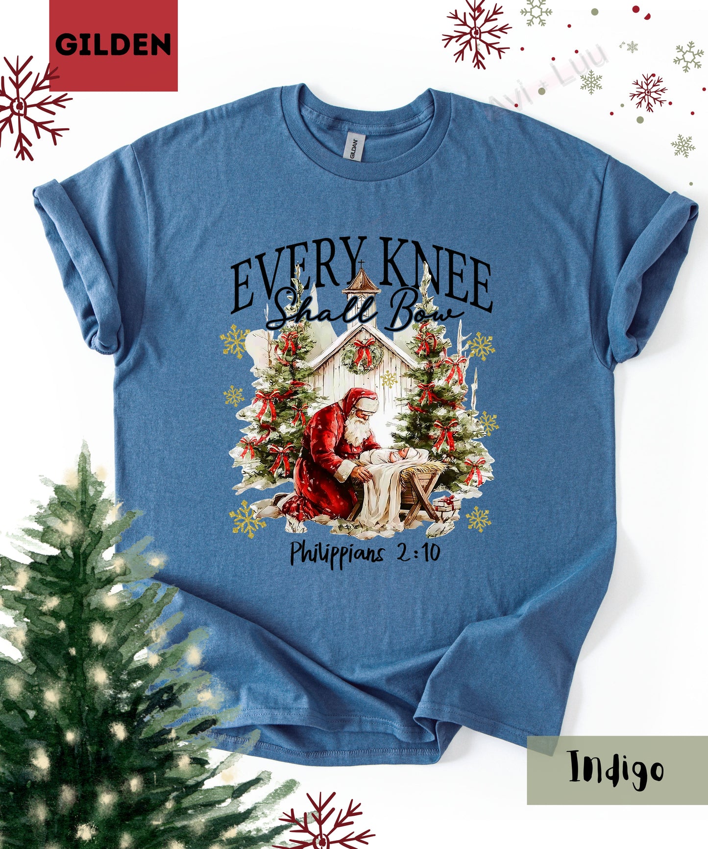 Every Knee Shall Bow | Gilden Unisex T-Shirt