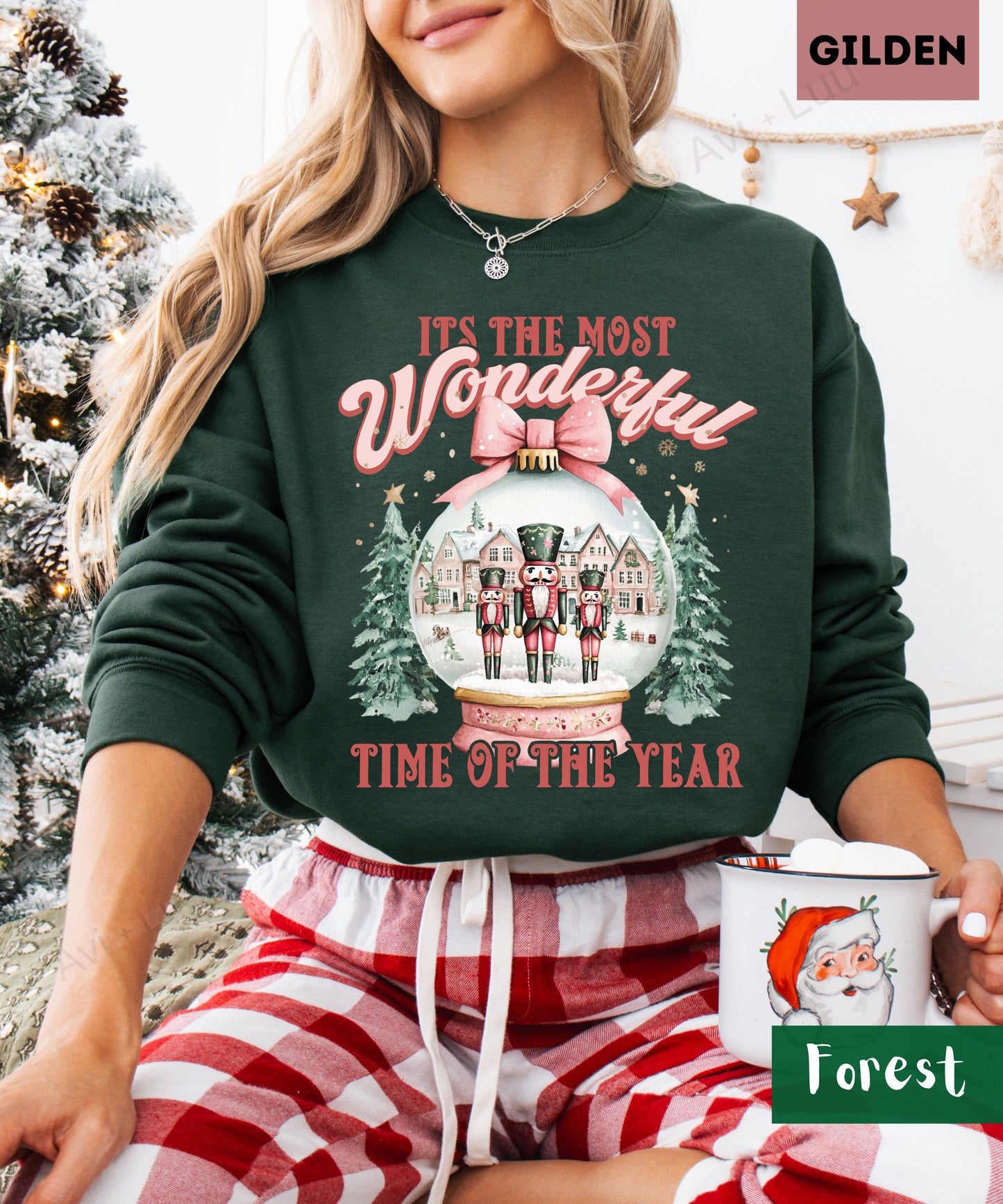 It's the most wonderful time nutcracker | Gilden Unisex Sweatshirt