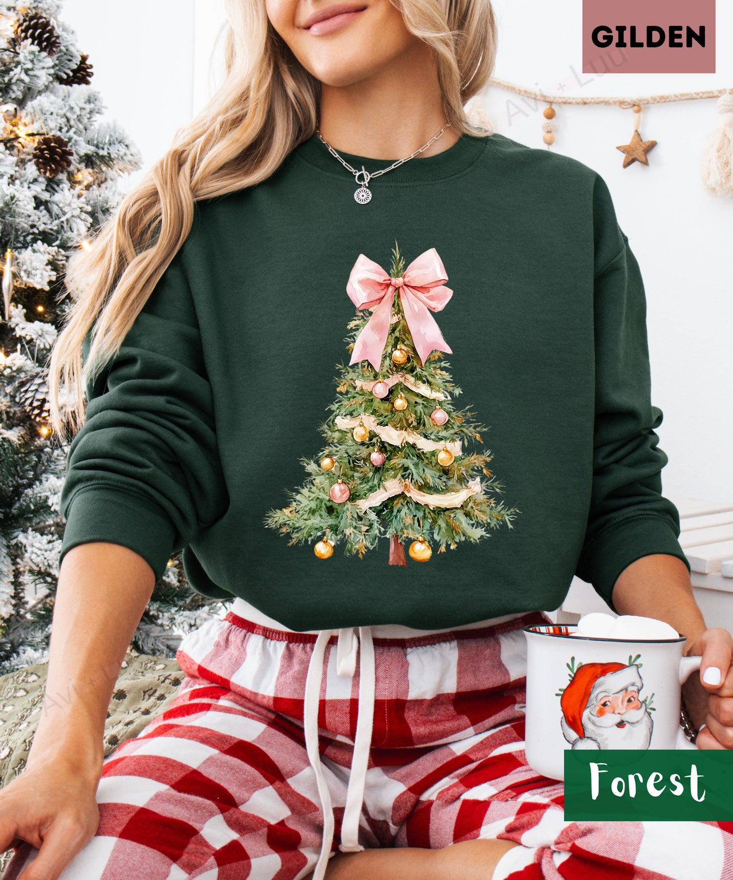 Christmas Tree | Gilden Unisex Sweatshirt