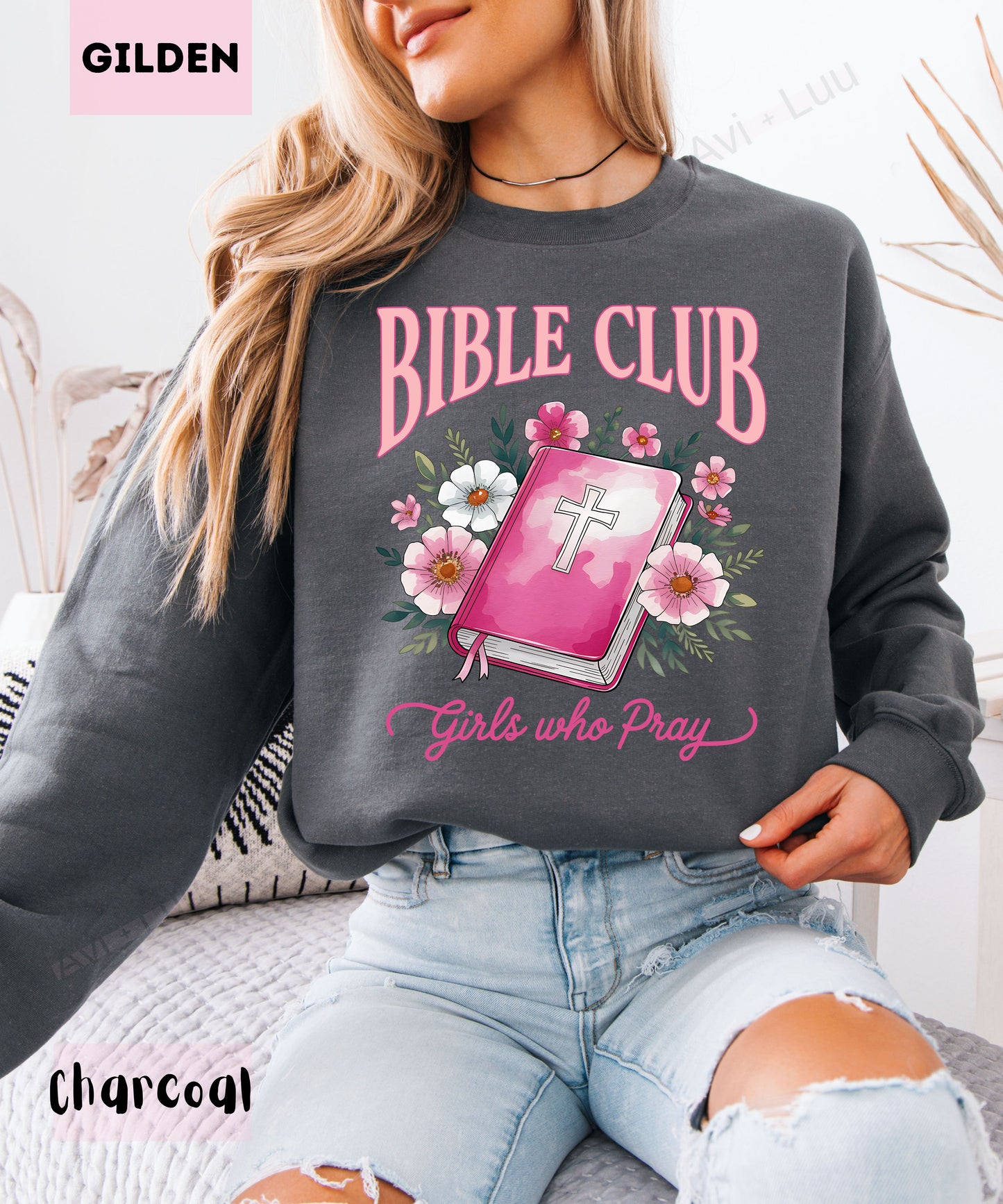Bible Club | Gilden Unisex Sweatshirt