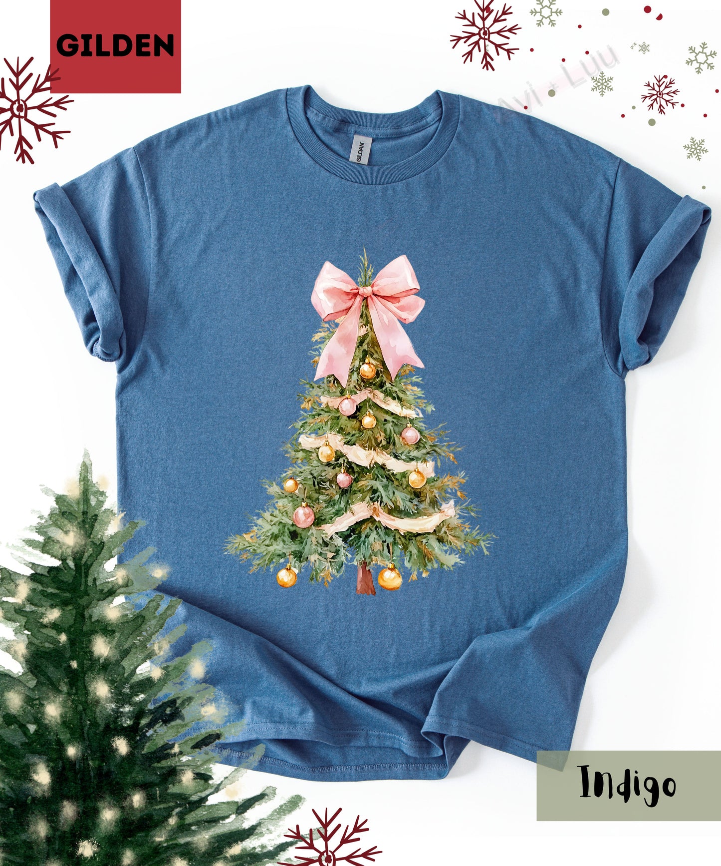 Christmas Tree | Gilden Unisex T-Shirt
