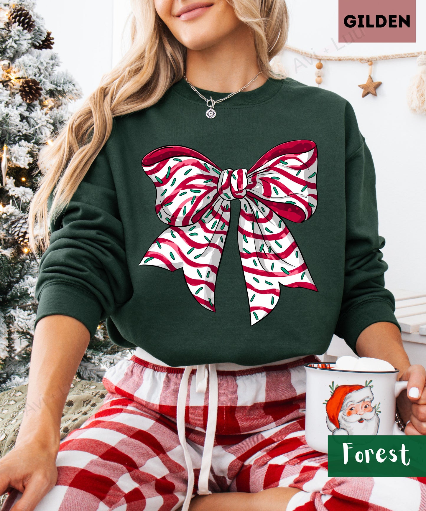 Cake Bow | Gilden Unisex Sweatshirt