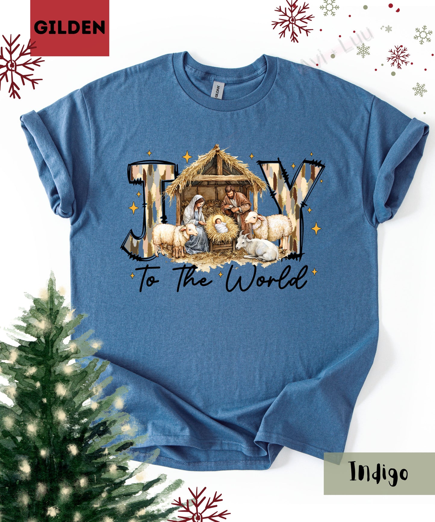 Joy To The World | Gilden Unisex T-Shirt