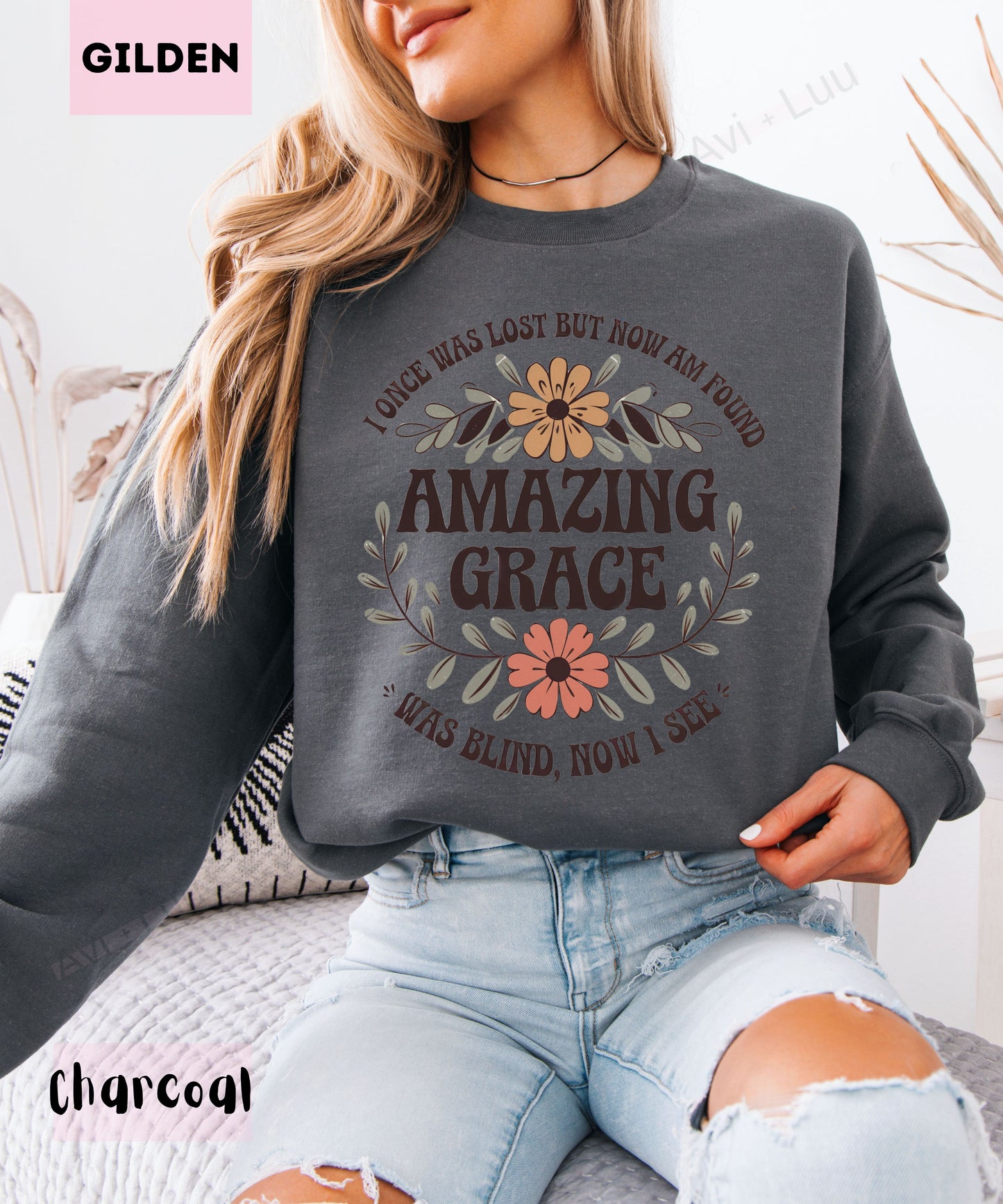 Amazing Grace | Gilden Unisex Sweatshirt