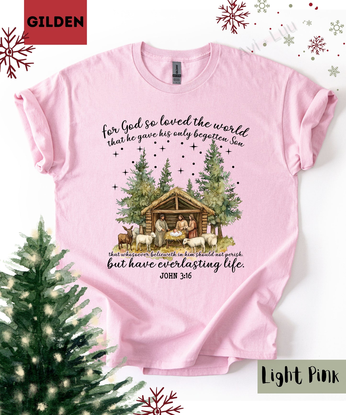 For God So Loved | Gilden Unisex T-Shirt