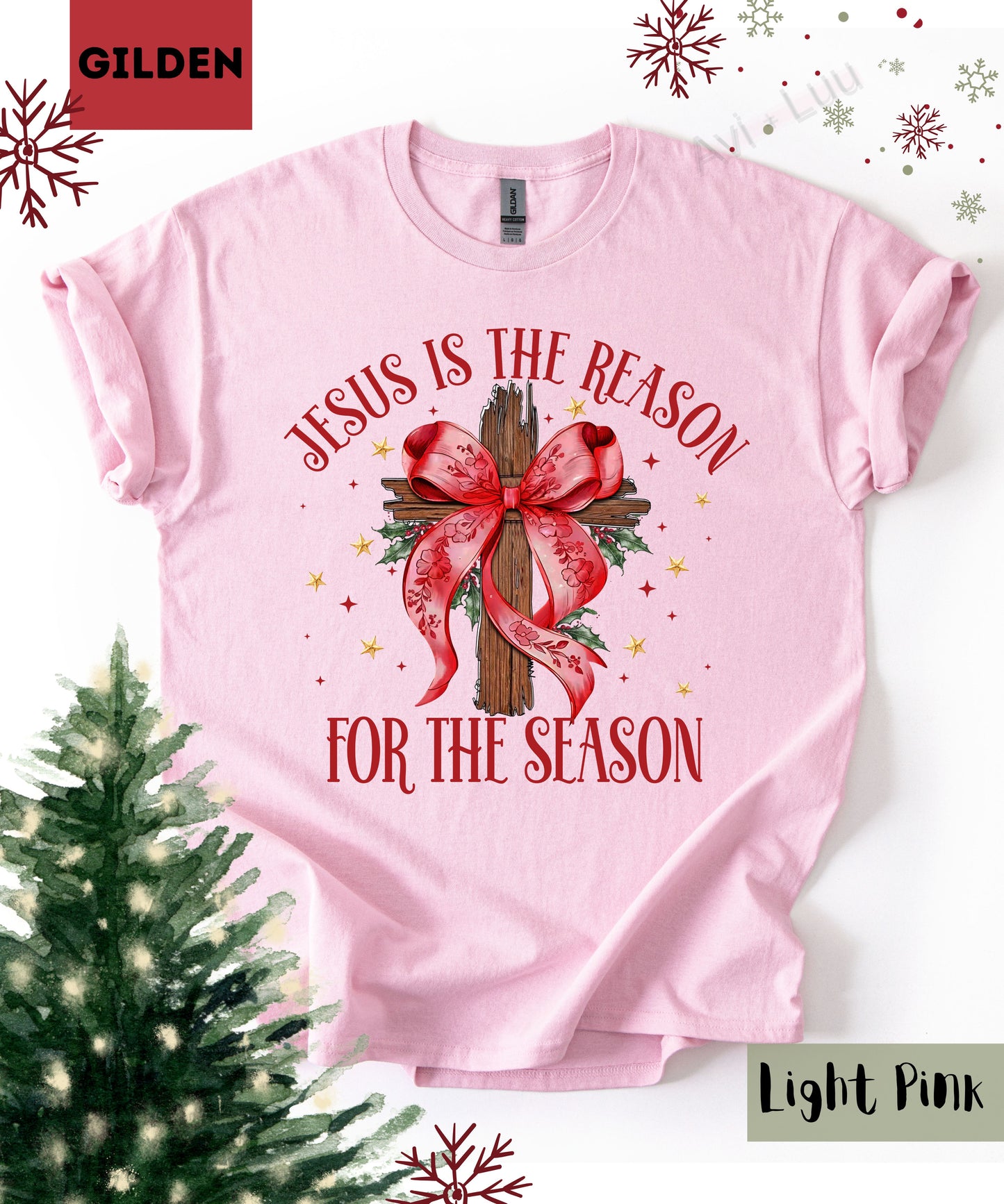 Jesus Is The Reason | Gilden Unisex T-Shirt