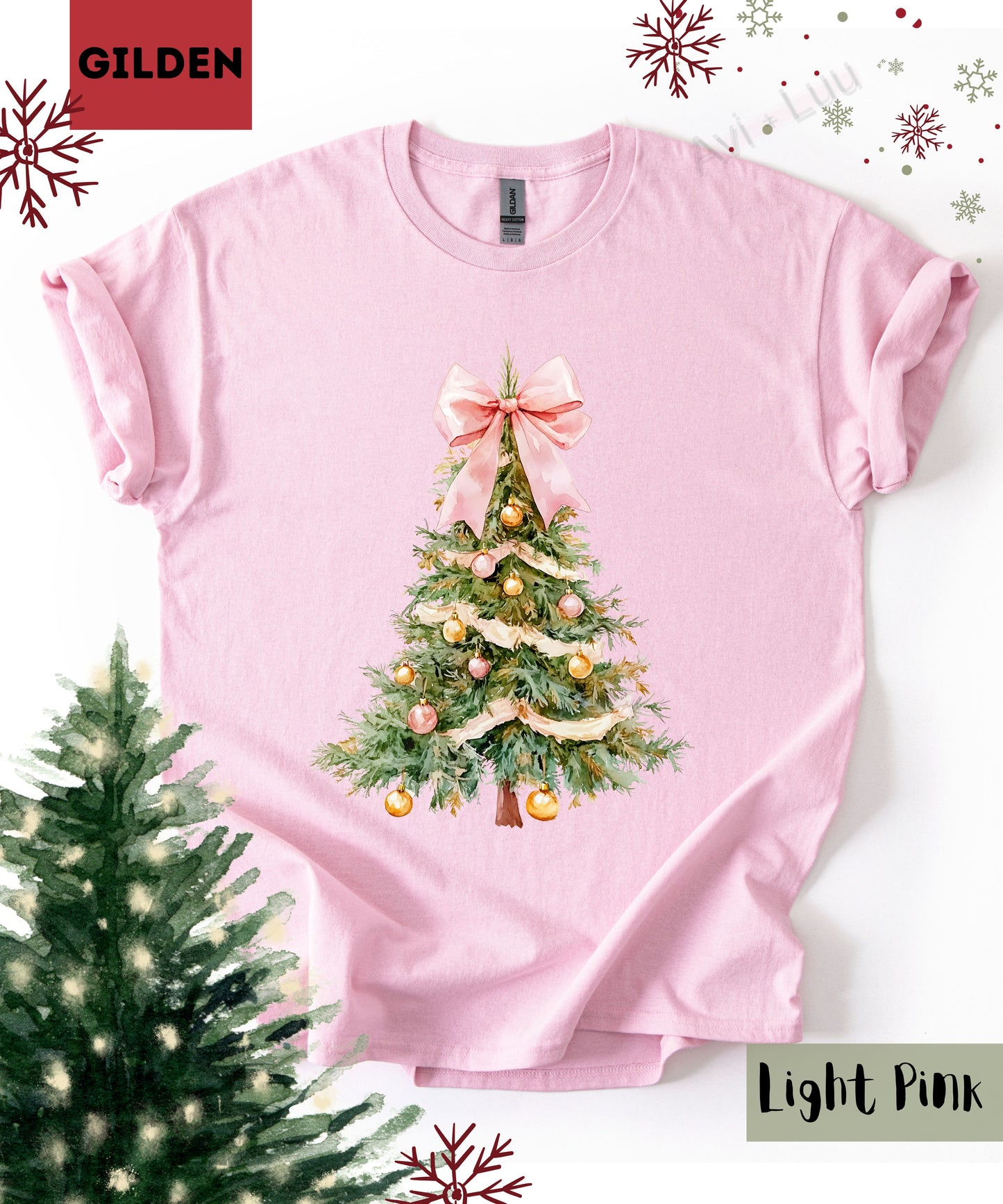 Christmas Tree | Gilden Unisex T-Shirt