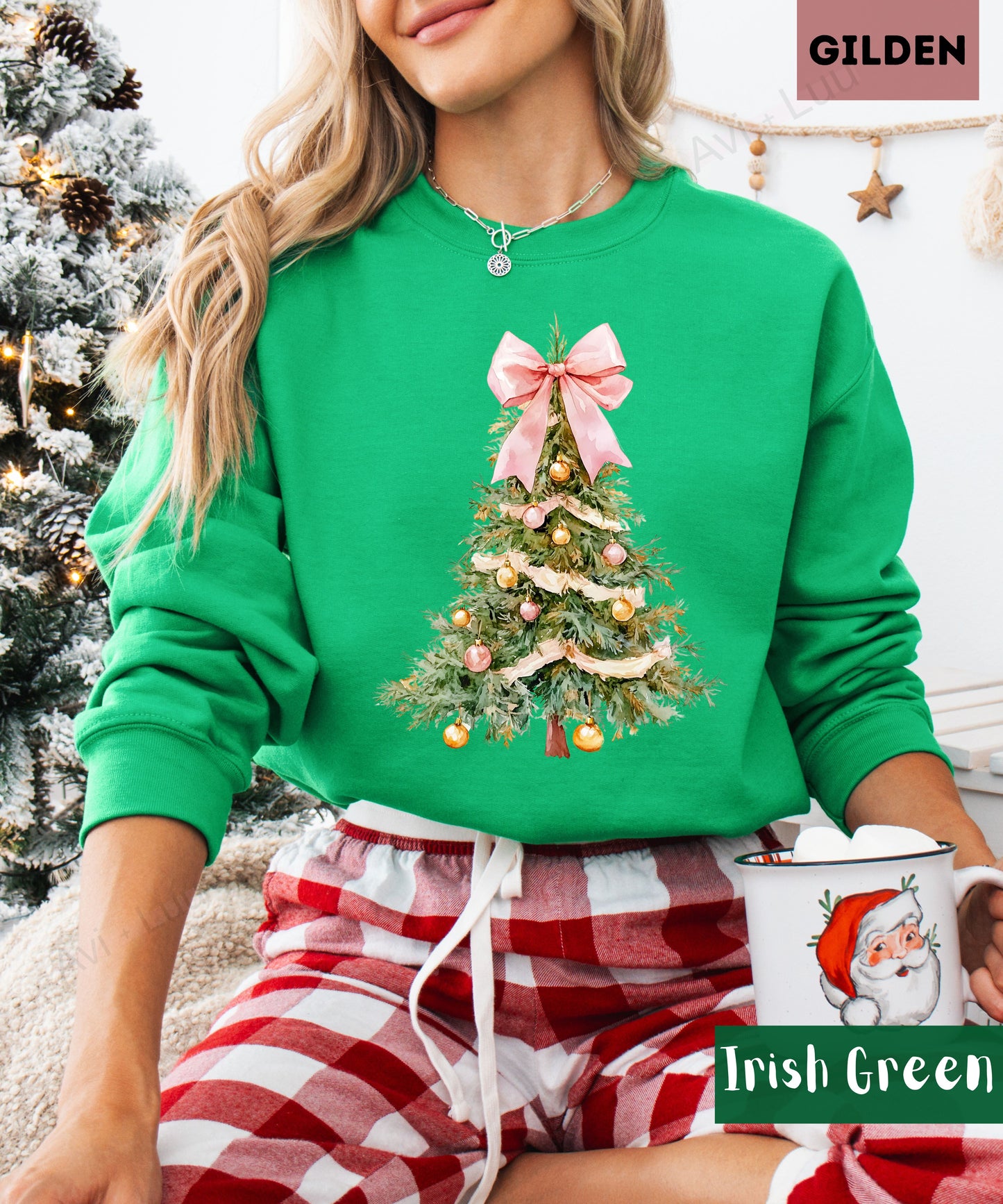 Christmas Tree | Gilden Unisex Sweatshirt