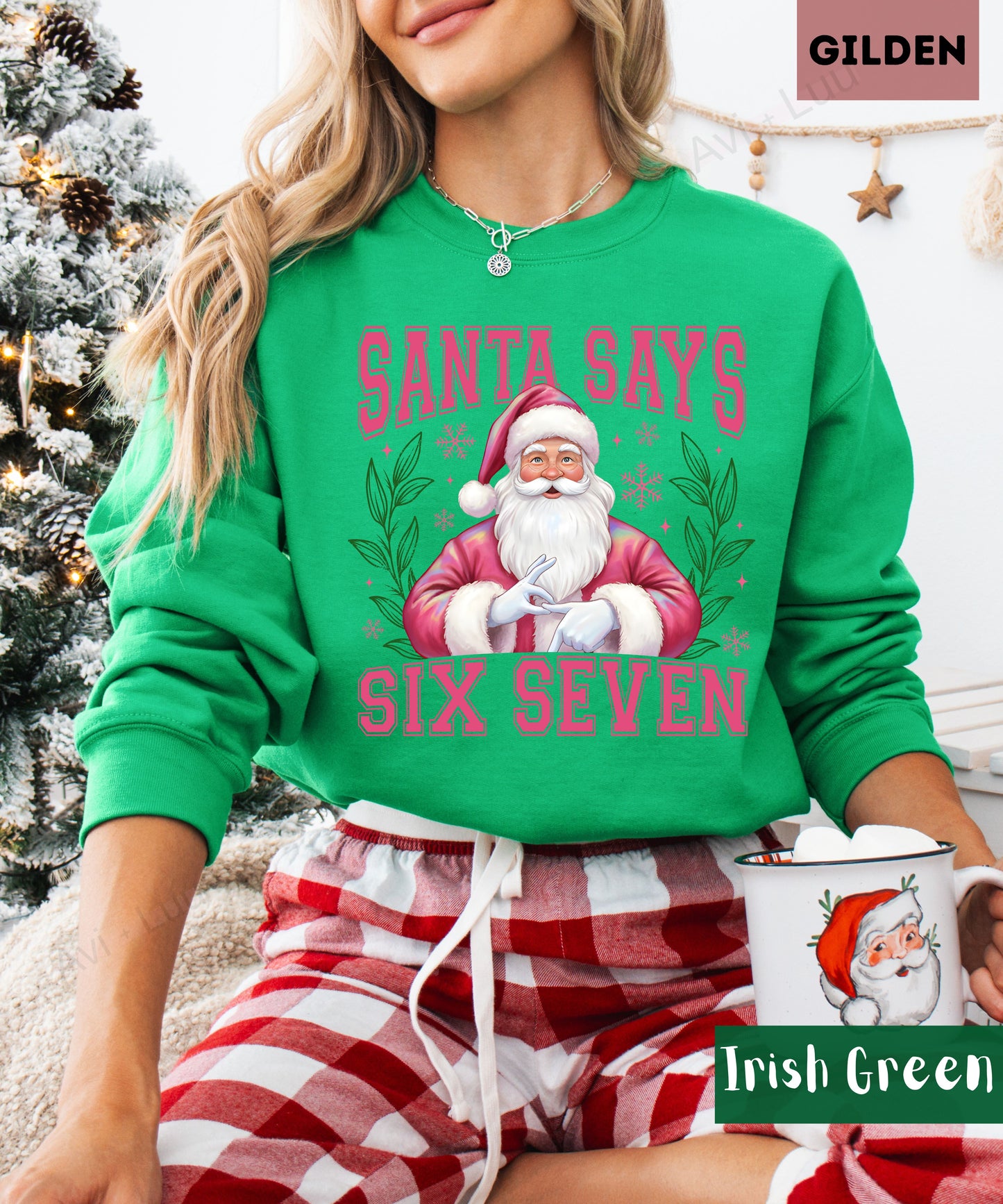 Santa 67  | Gilden Unisex Sweatshirt