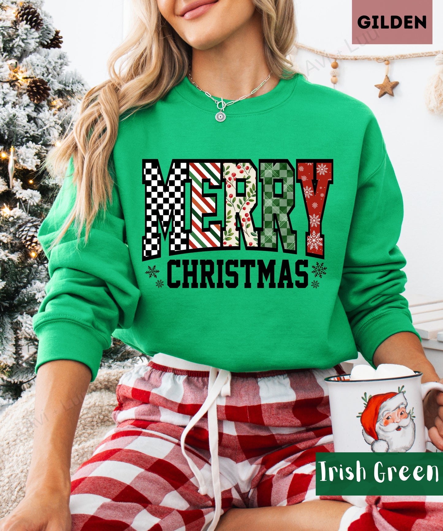 Merry Christmas  | Gilden Unisex Sweatshirt