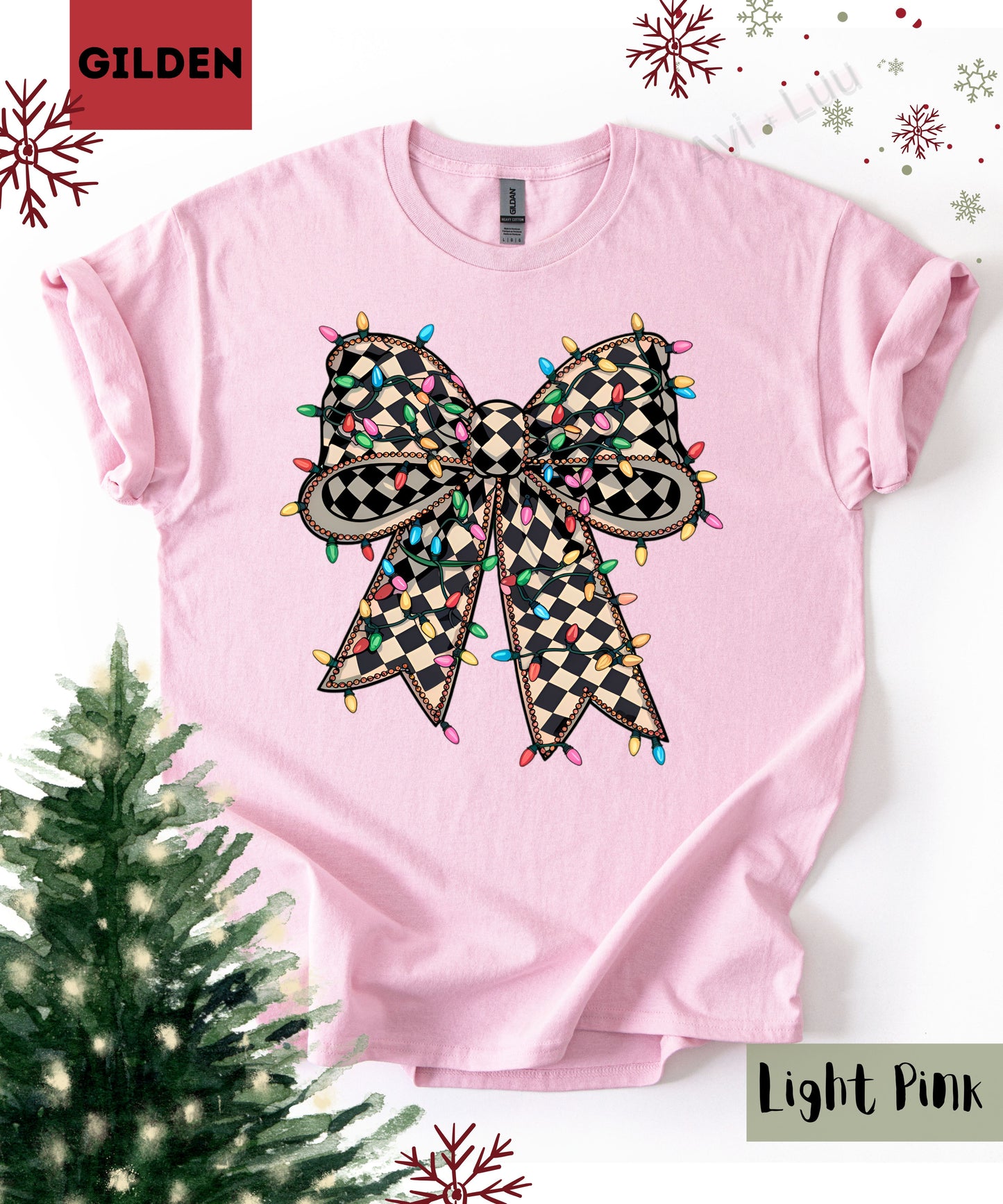 Diamond Light Bow | Gilden Unisex T-Shirt