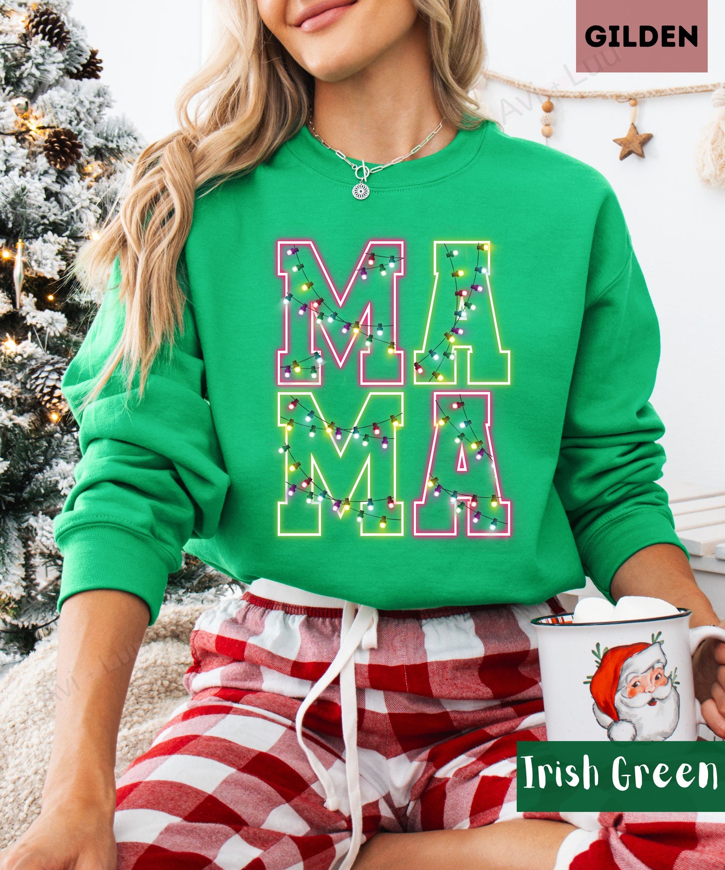 MAMA Lights | Gilden Unisex Sweatshirt