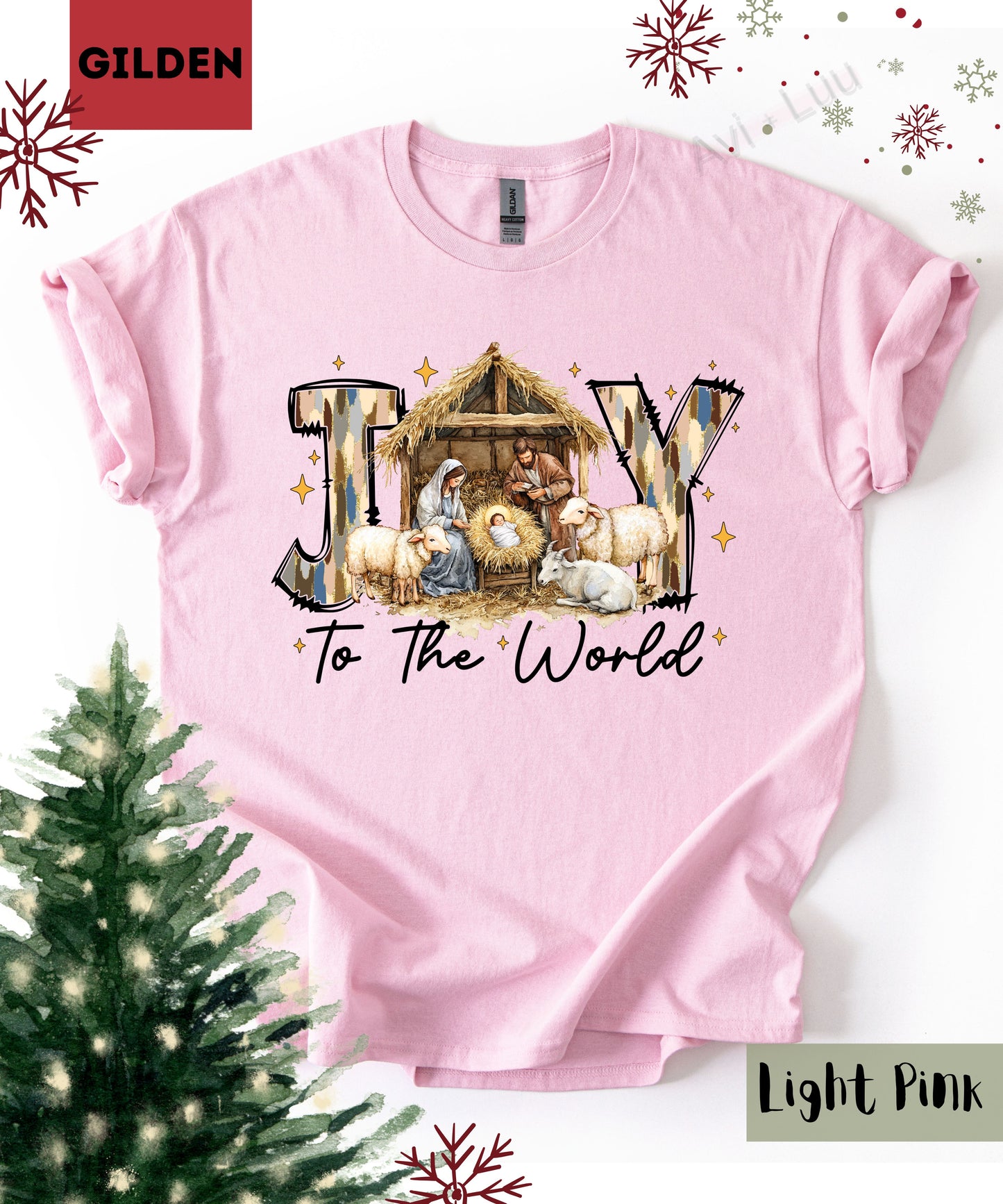 Joy To The World | Gilden Unisex T-Shirt
