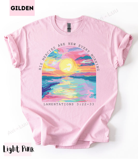 Colorful Sunset | Gilden Unisex T-Shirt