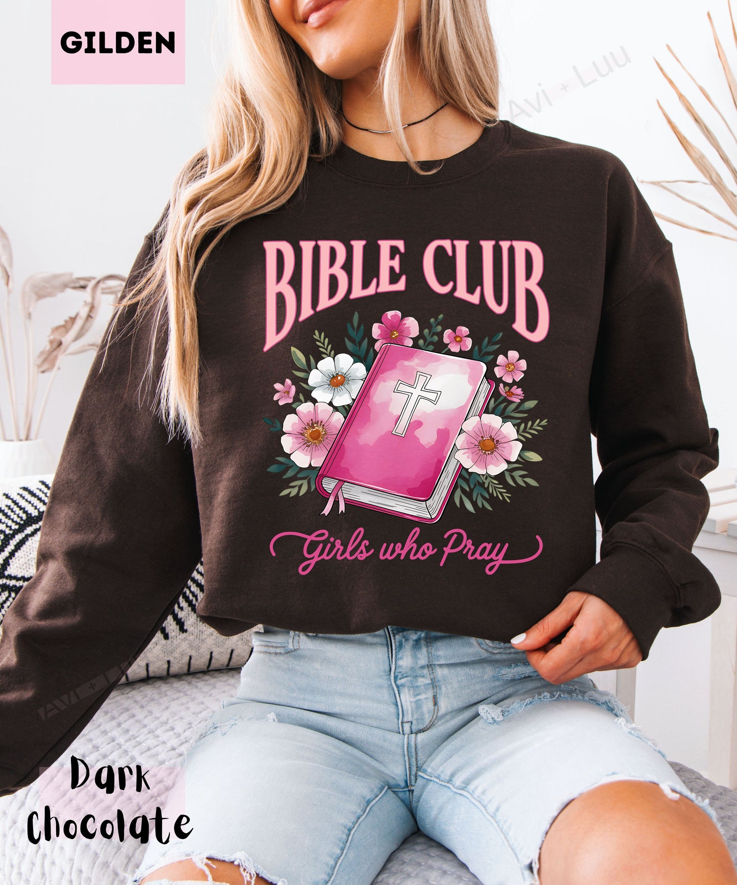 Bible Club | Gilden Unisex Sweatshirt