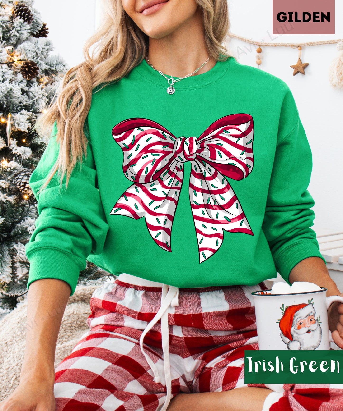 Cake Bow | Gilden Unisex Sweatshirt
