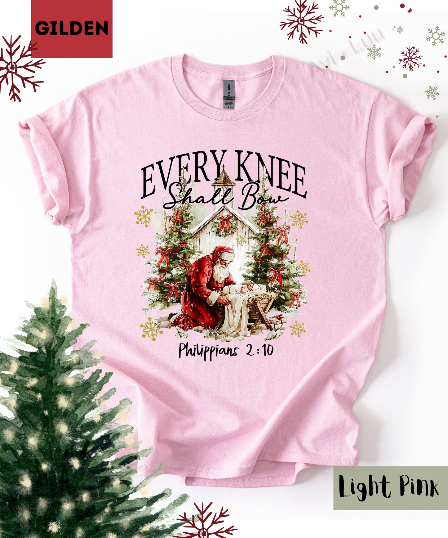 Every Knee Shall Bow | Gilden Unisex T-Shirt