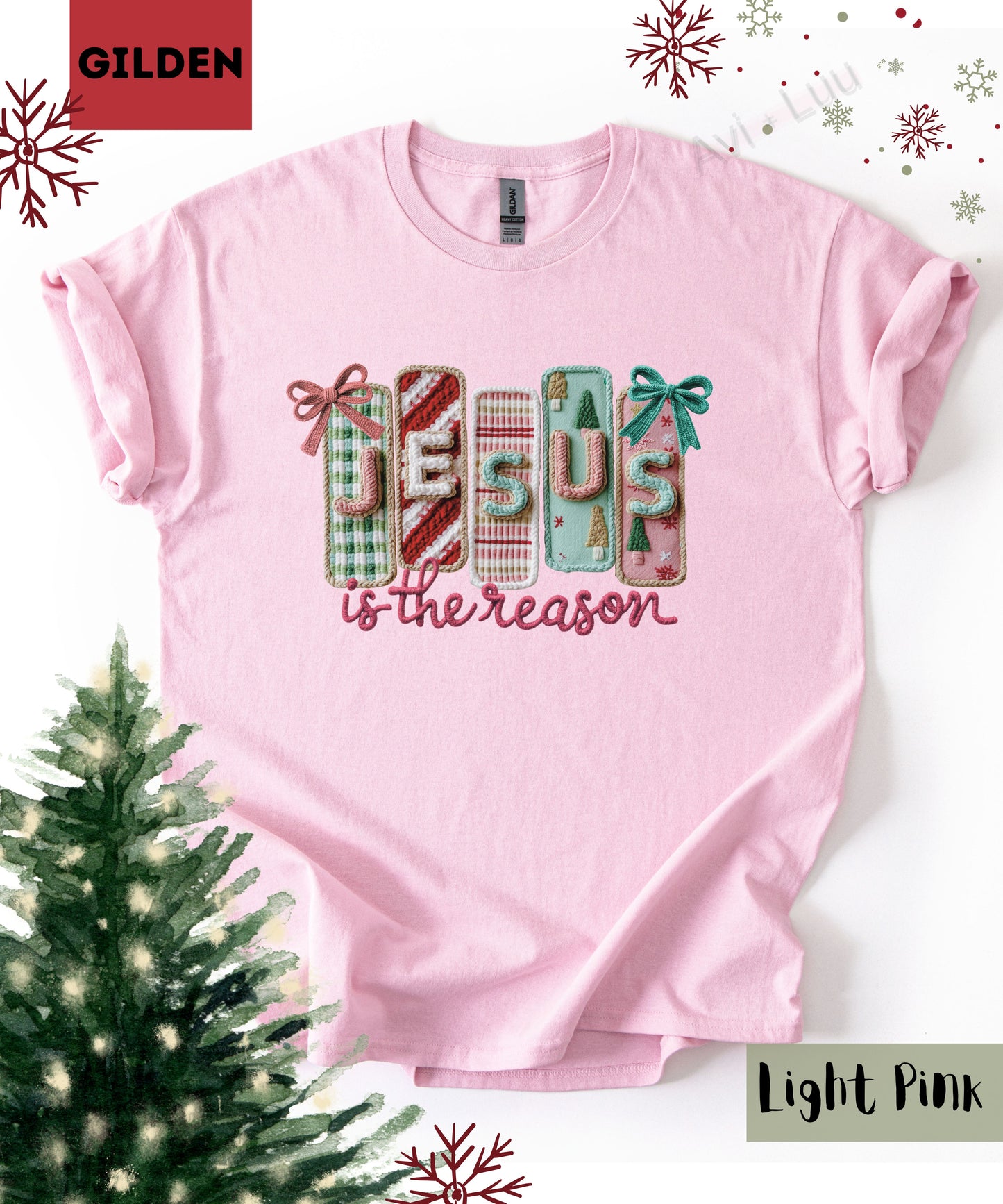 Crochet Jesus | Gilden Unisex T-Shirt