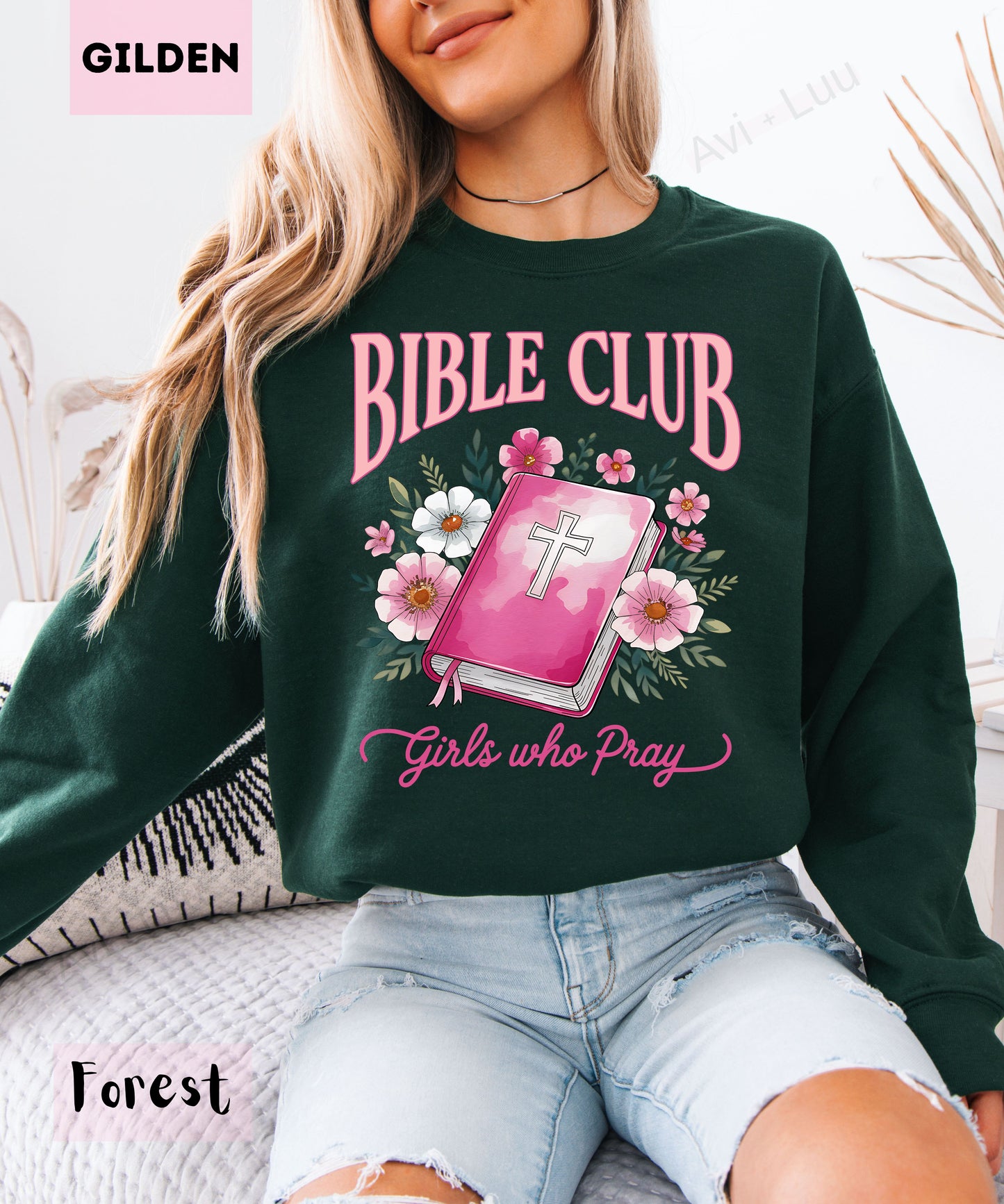 Bible Club | Gilden Unisex Sweatshirt