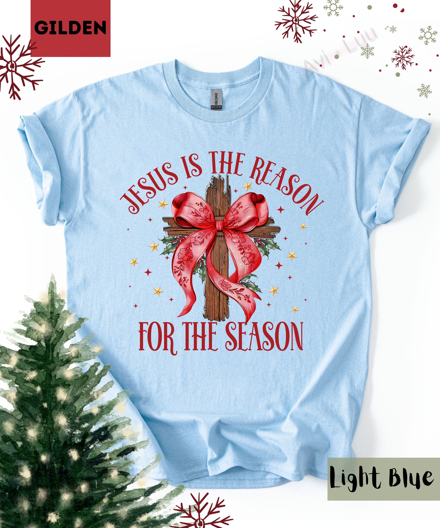 Jesus Is The Reason | Gilden Unisex T-Shirt