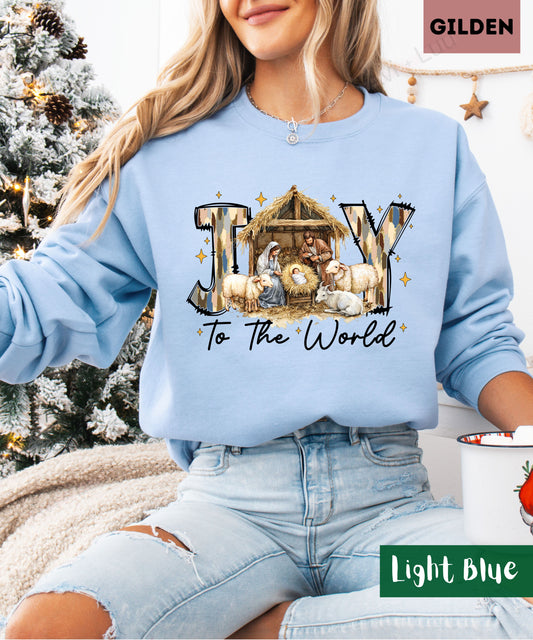 Joy To The World | Gilden Unisex Sweatshirt