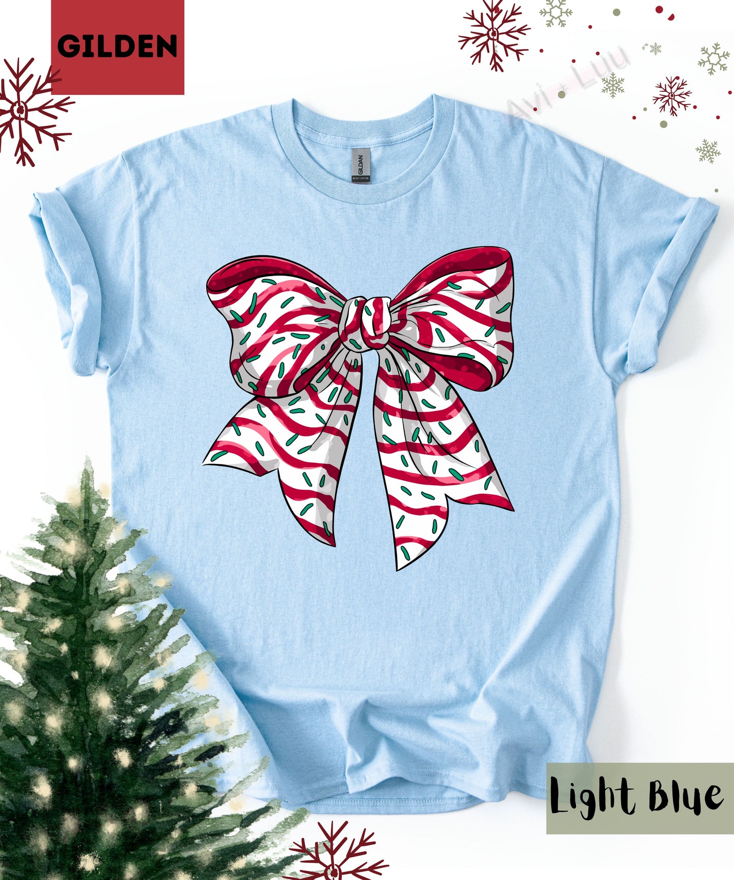 Cake Bow | Gilden Unisex T-Shirt