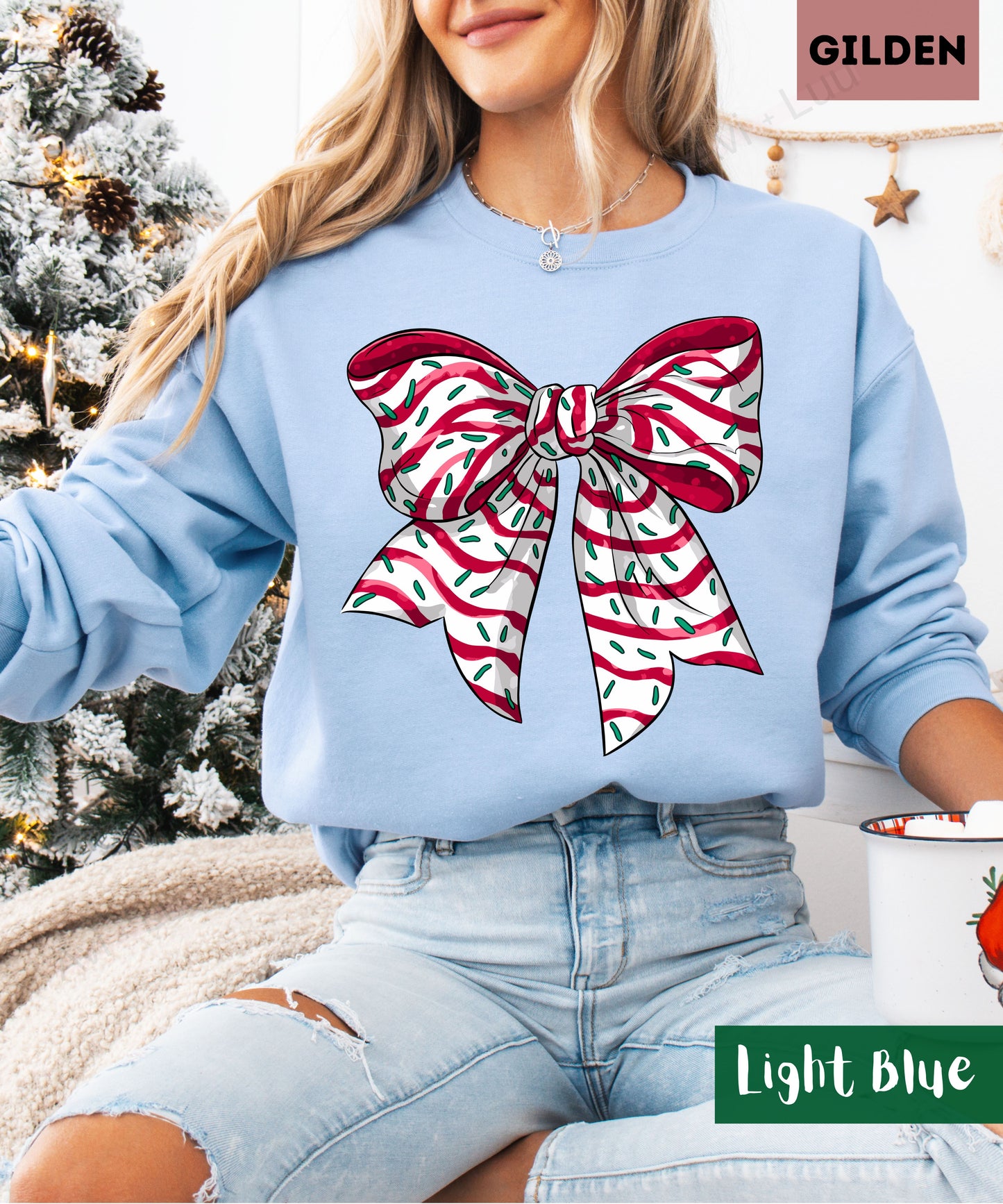 Cake Bow | Gilden Unisex Sweatshirt