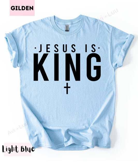Jesus Is King | Gilden Unisex T-Shirt