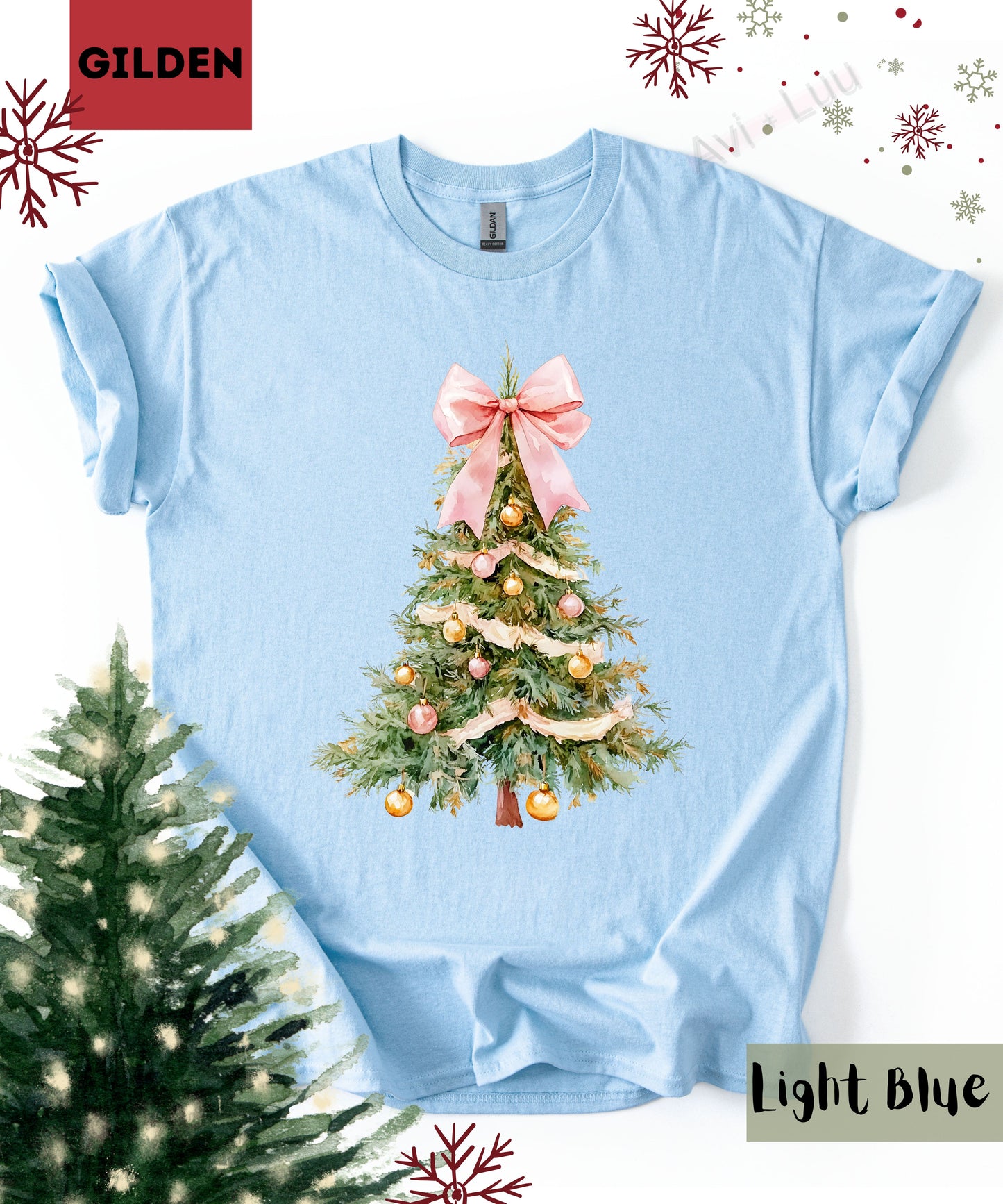 Christmas Tree | Gilden Unisex T-Shirt
