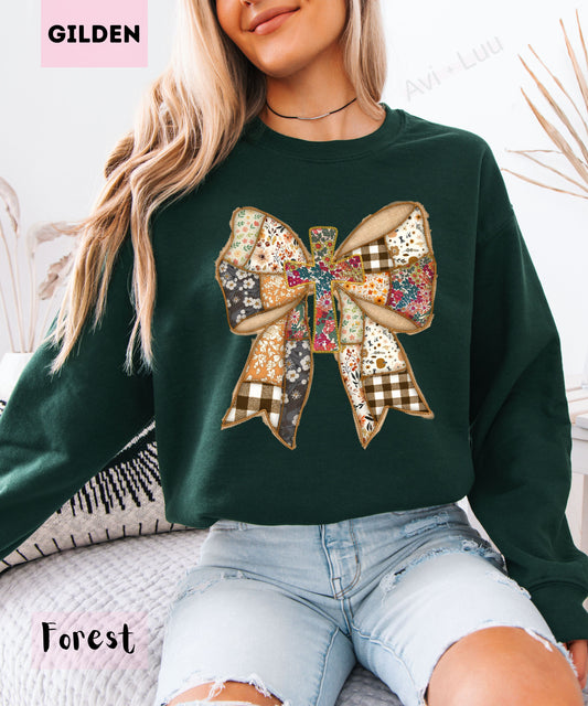 Fabric Bow | Gilden Unisex Sweatshirt