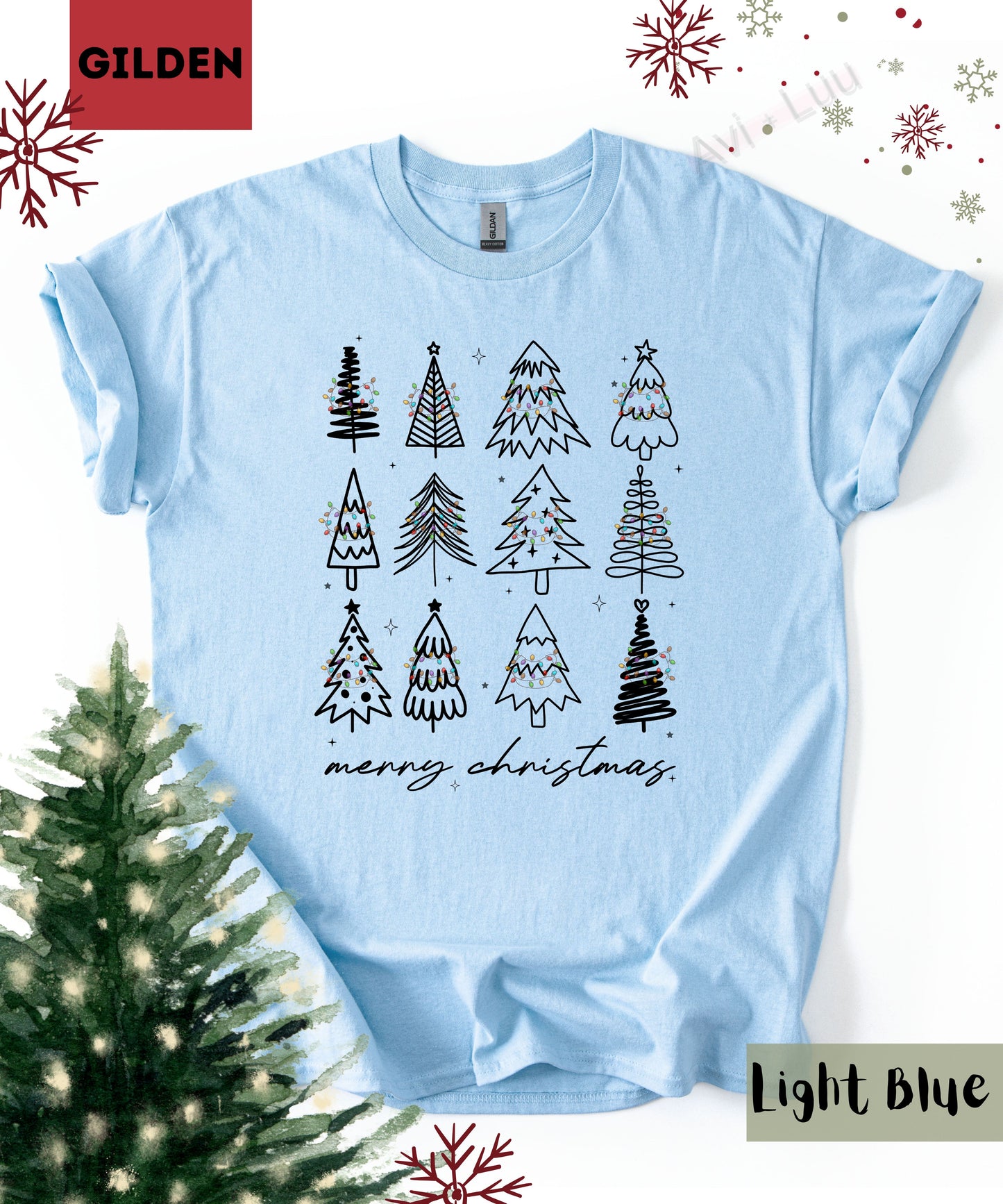 Muti Tree | Gilden Unisex T-Shirt