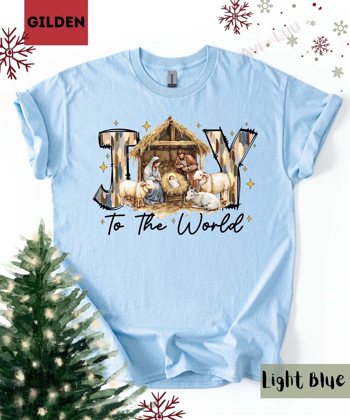 Joy To The World | Gilden Unisex T-Shirt
