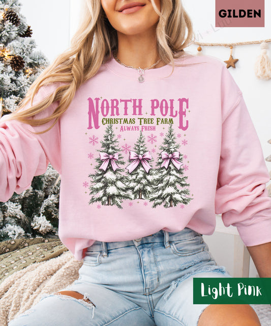 North Pole Tree Farm | Gilden Unisex Sweatshirt
