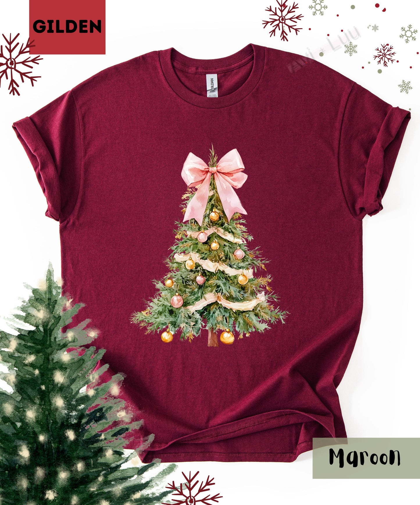 Christmas Tree | Gilden Unisex T-Shirt