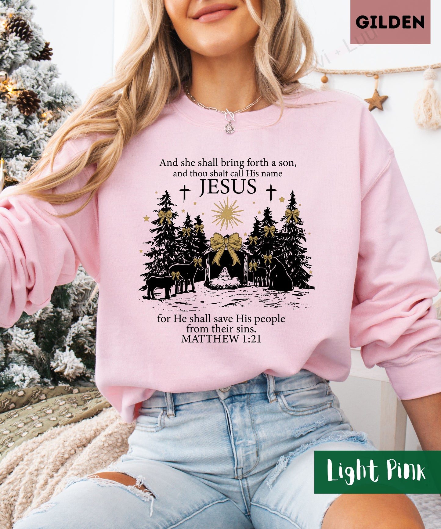 Call Him Jesus | Gilden Unisex Sweatshirt