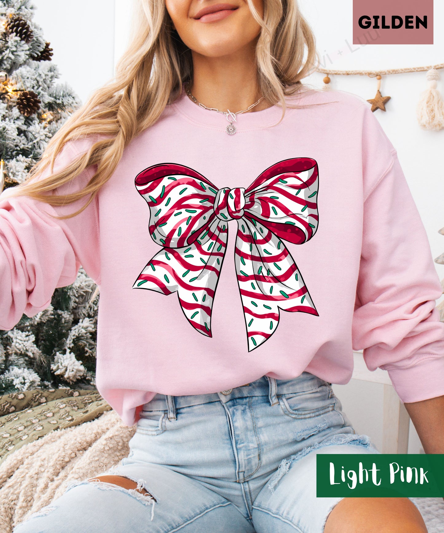 Cake Bow | Gilden Unisex Sweatshirt