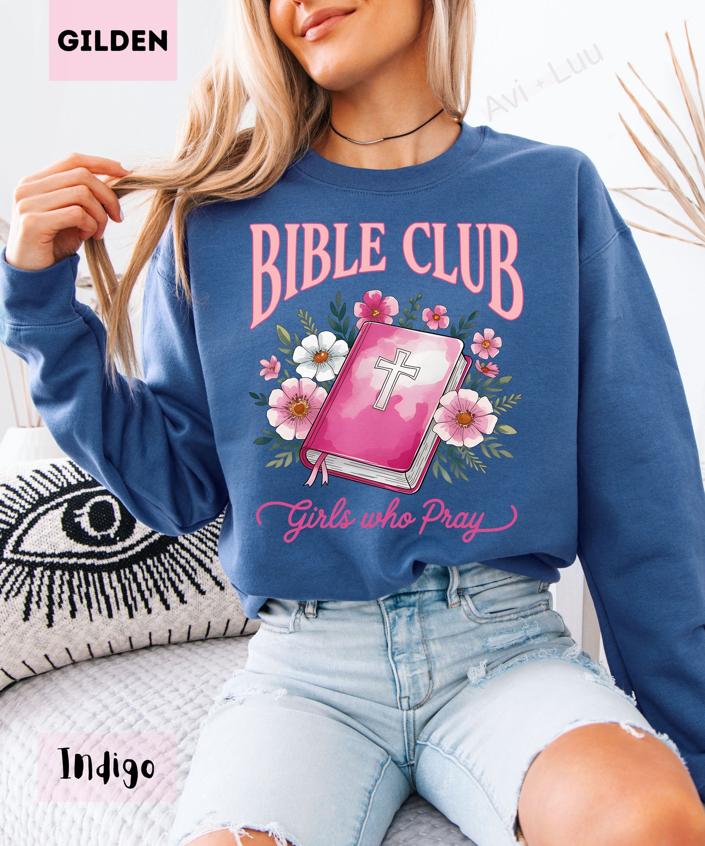 Bible Club | Gilden Unisex Sweatshirt