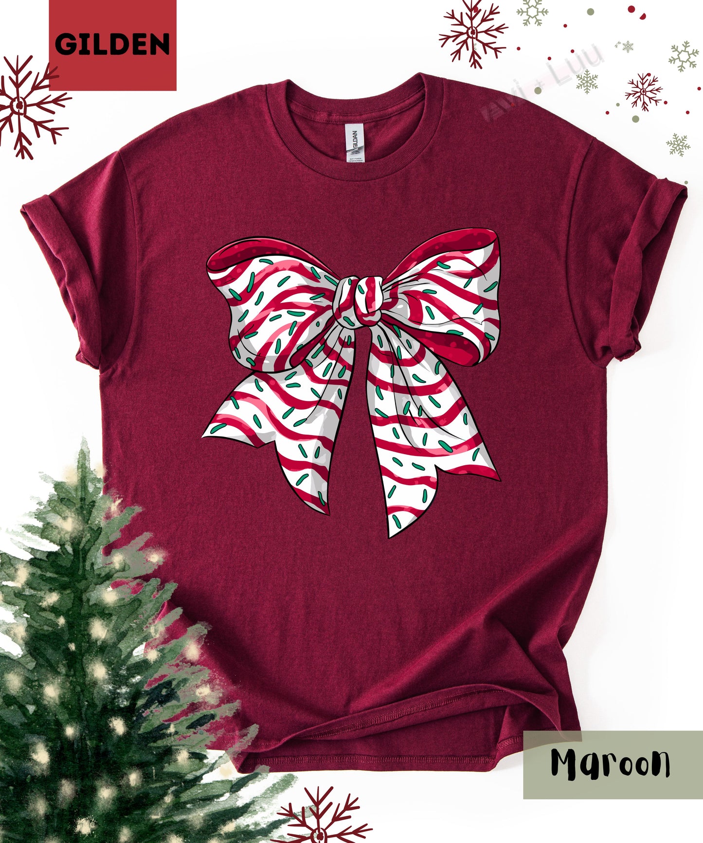 Cake Bow | Gilden Unisex T-Shirt