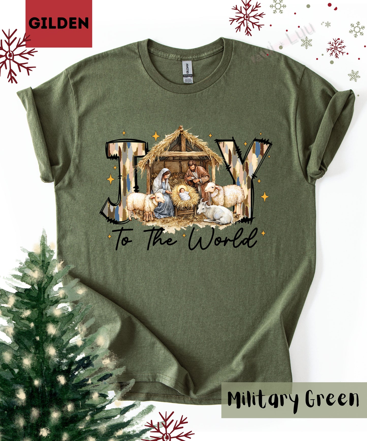 Joy To The World | Gilden Unisex T-Shirt