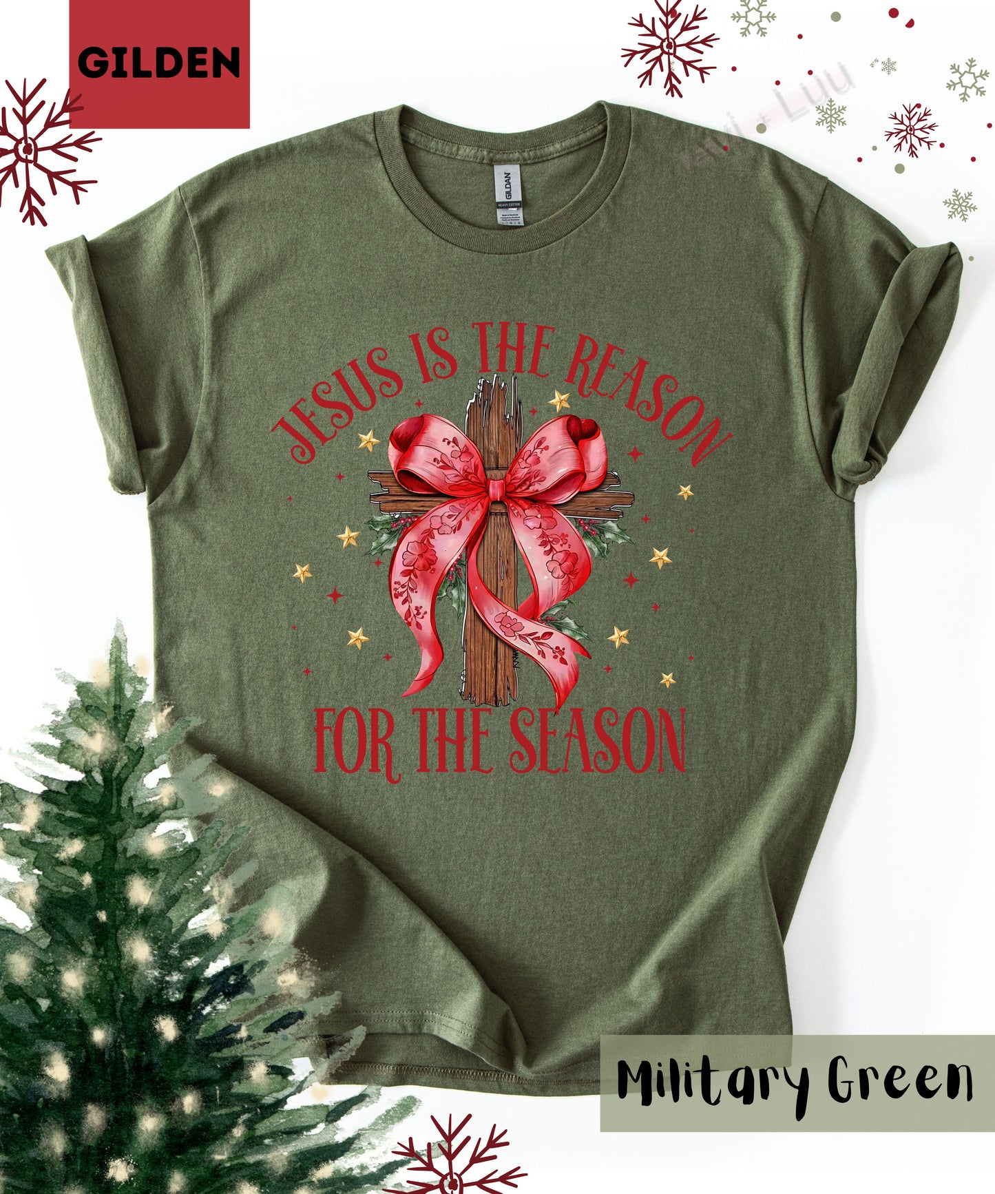 Jesus Is The Reason | Gilden Unisex T-Shirt