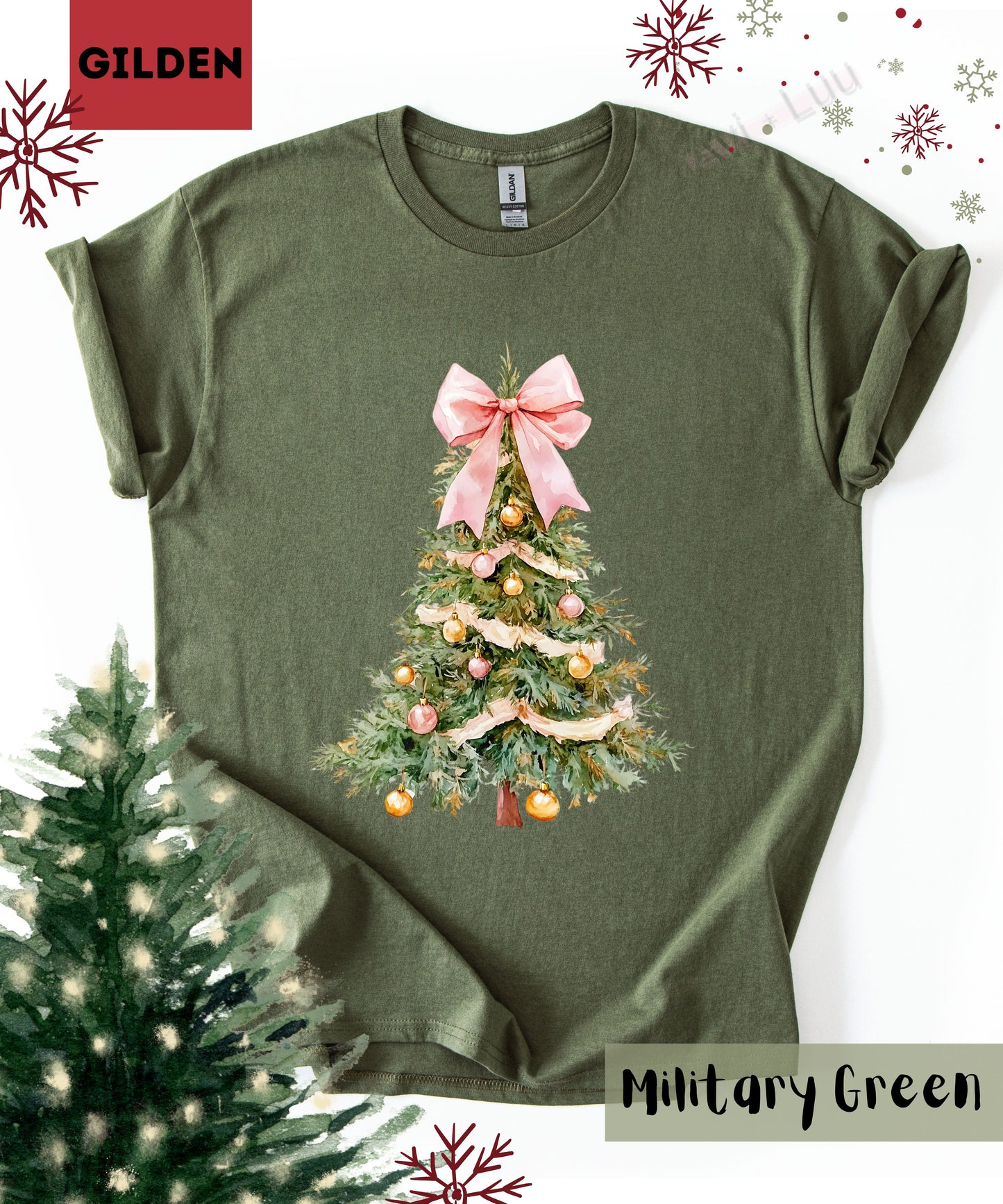 Christmas Tree | Gilden Unisex T-Shirt