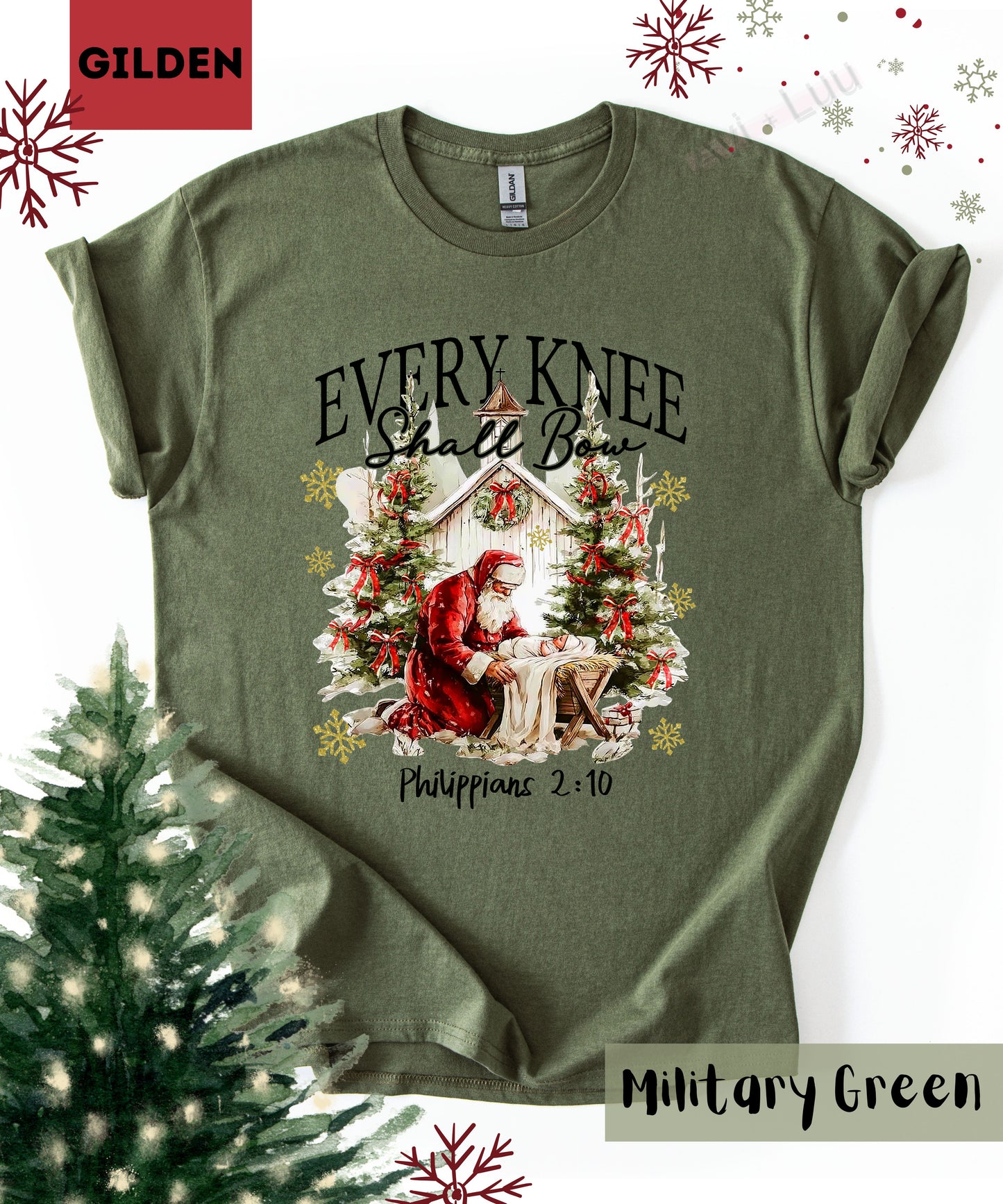 Every Knee Shall Bow | Gilden Unisex T-Shirt