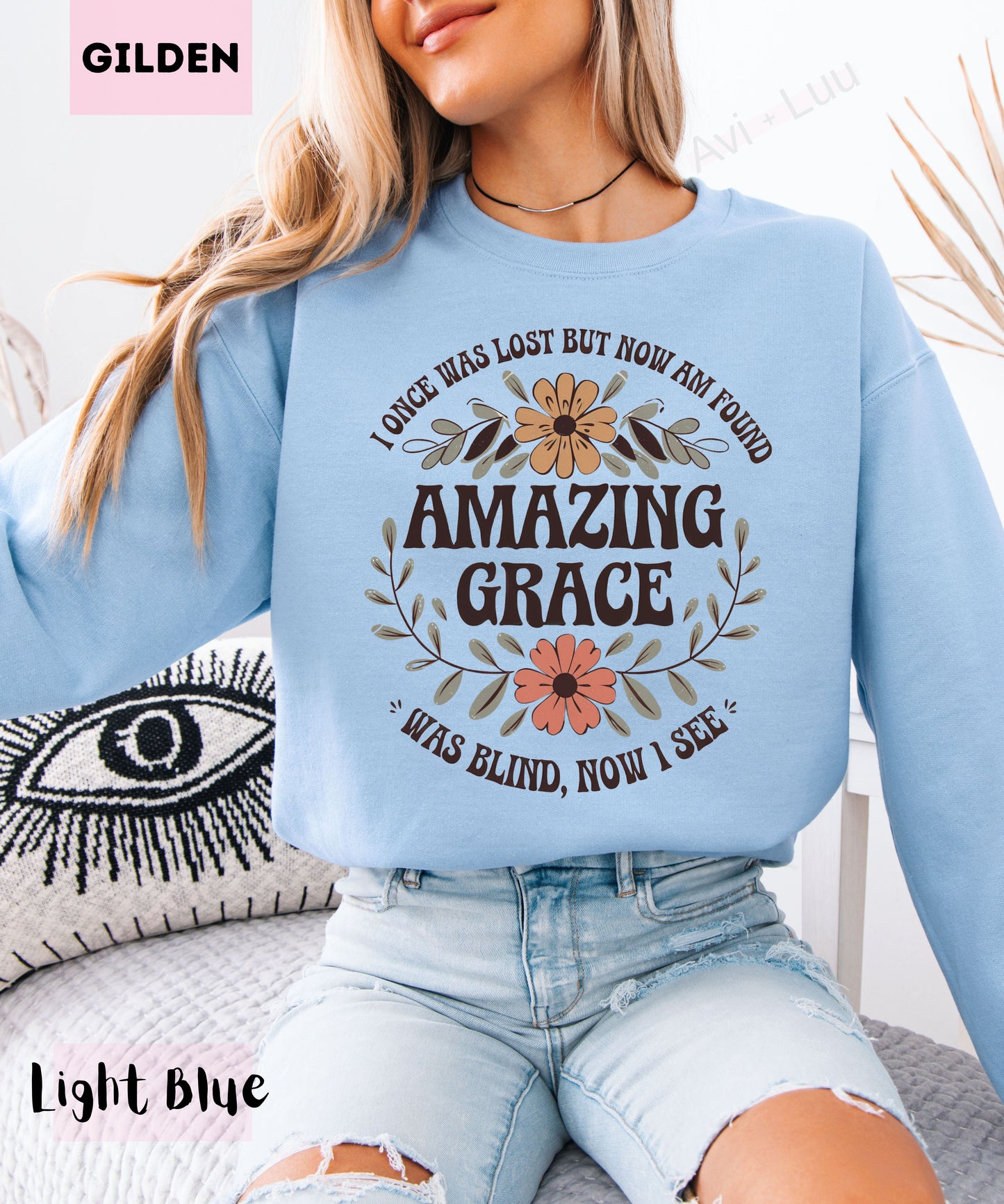 Amazing Grace | Gilden Unisex Sweatshirt